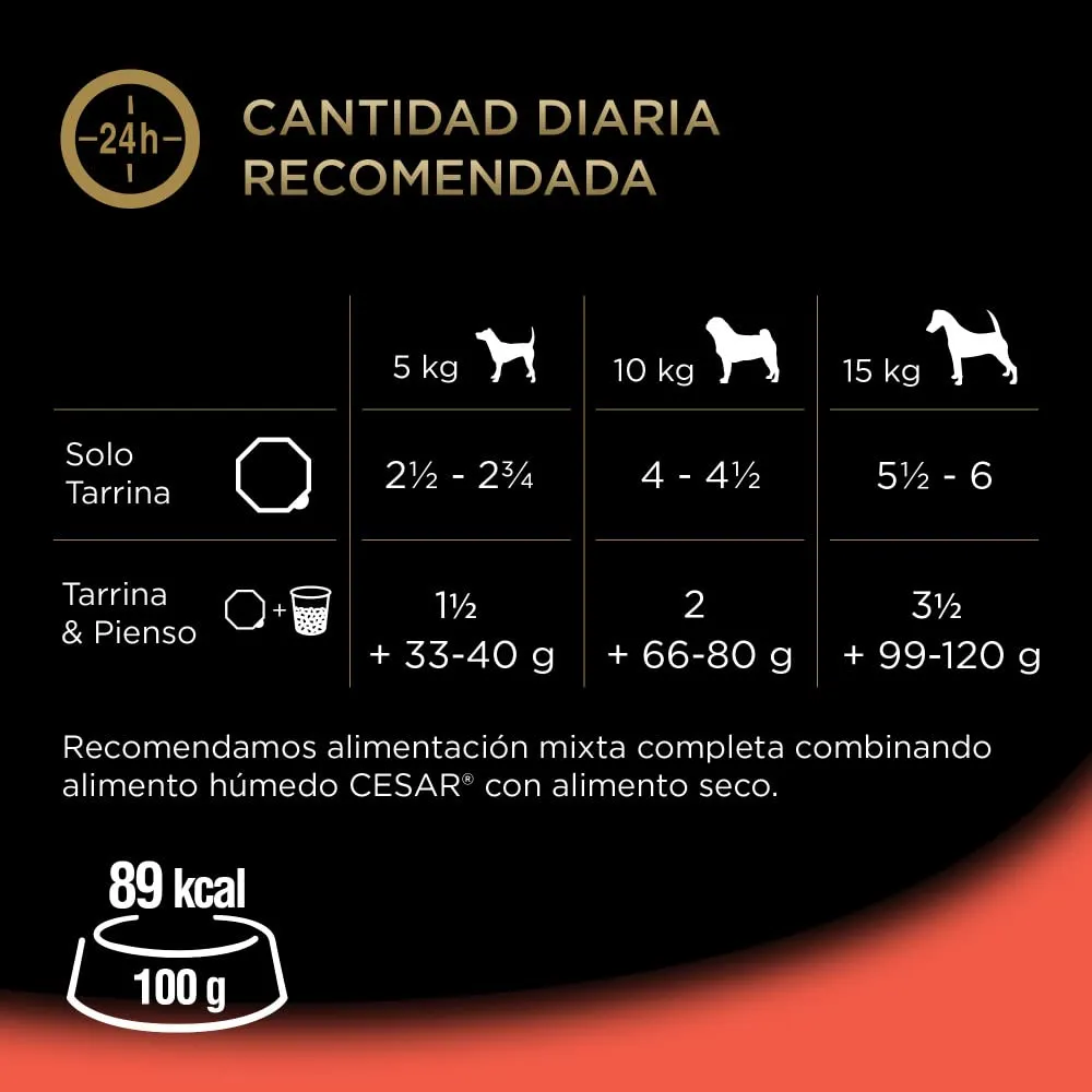 Cesar Classico cibo per cani manzo e fegato, 24 x 150 g - immagine 8