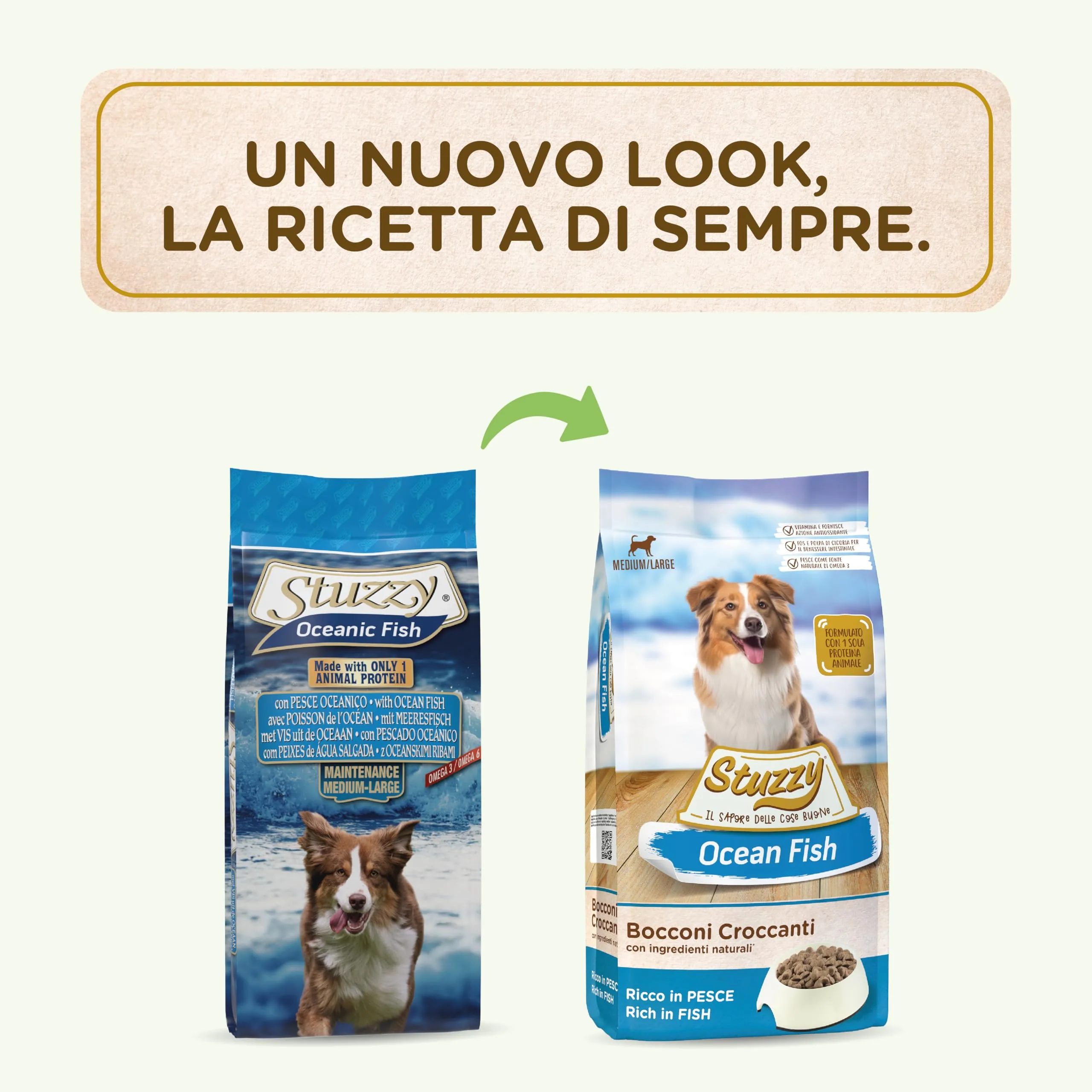 Stuzzy Cibo Secco per Cani Adulti al Gusto Pesce Oceanico, 12 kg - immagine 2