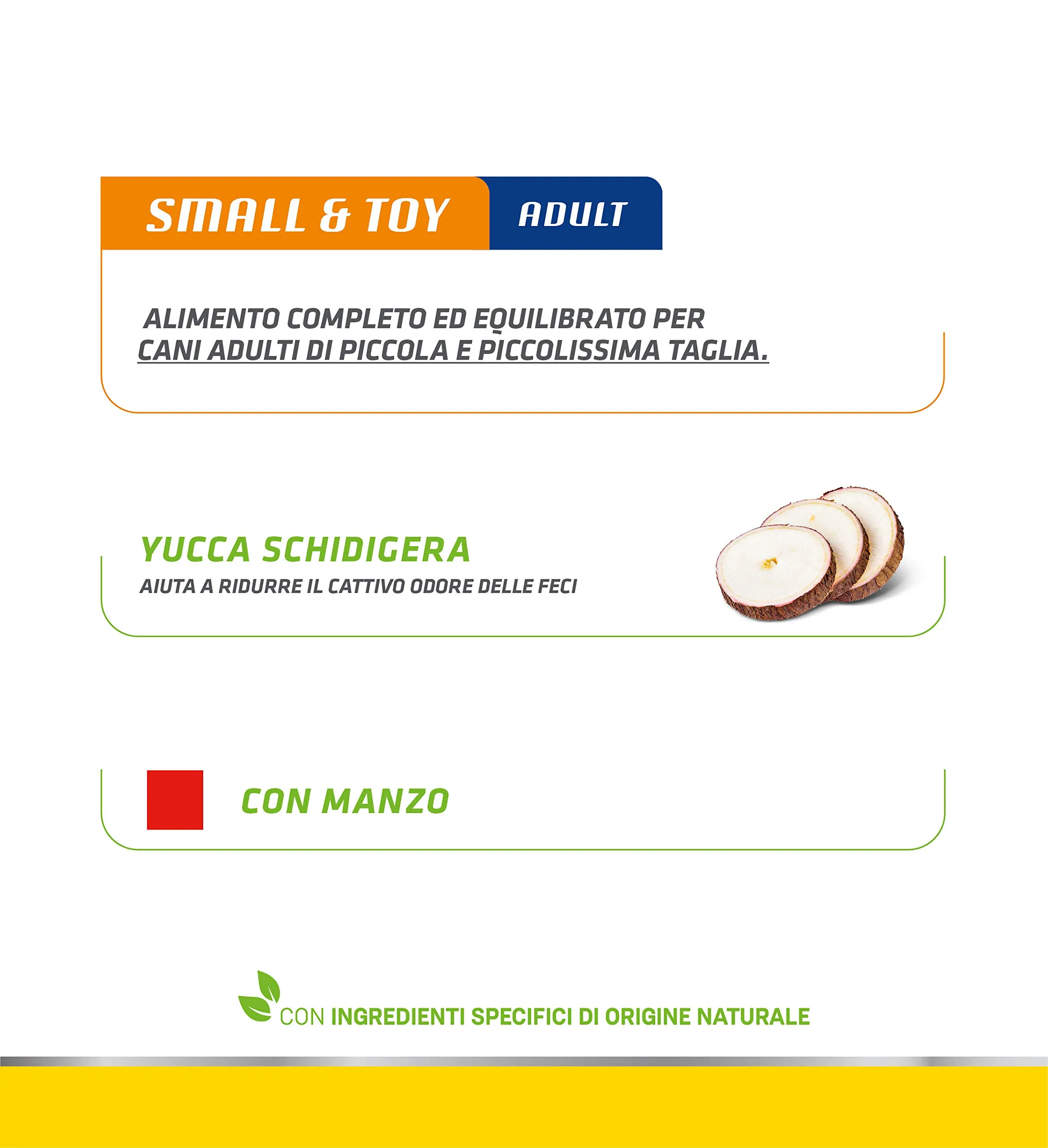 Trainer Natural Small & Toy Cibo Umido per Cani con Manzo 24 x 150 g - immagine 4