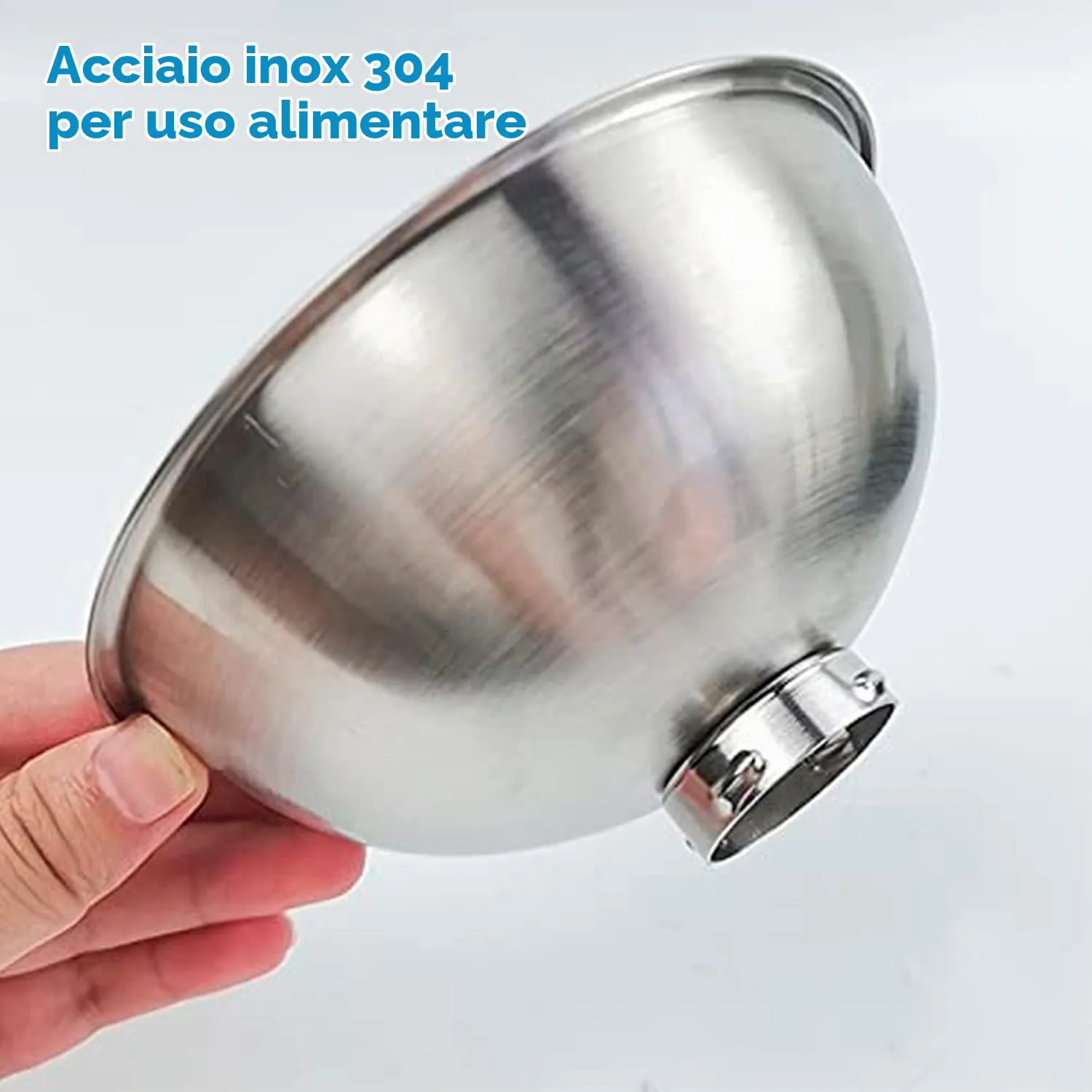 Edipets Ciotola Doppia per Gatti e Cuccioli in Acciaio Inox, Angolo Regolabile 0-15° - immagine 3