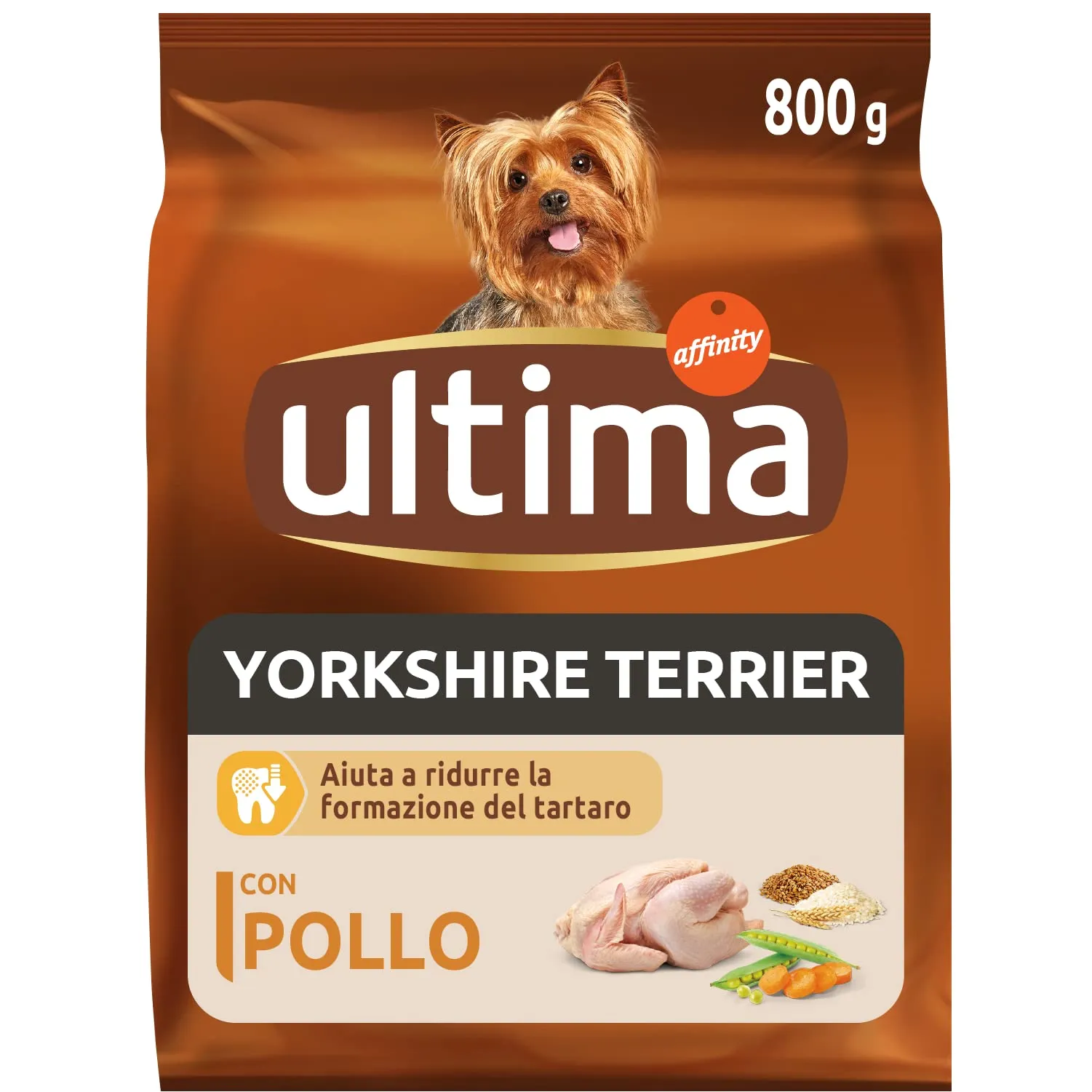 Ultima Taglia Piccola Yorkshire Terrier Pollo, 8 x 800g (6,4kg) - immagine 2