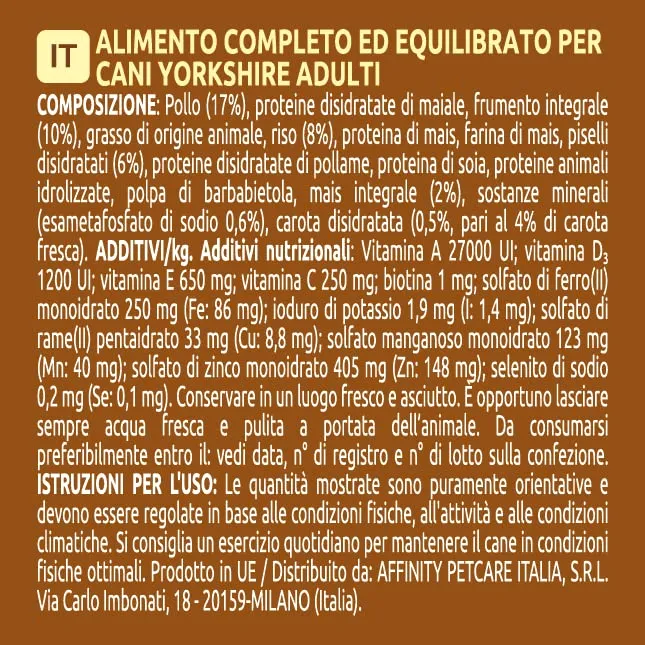 Ultima Taglia Piccola Yorkshire Terrier Pollo, 8 x 800g (6,4kg) - immagine 5