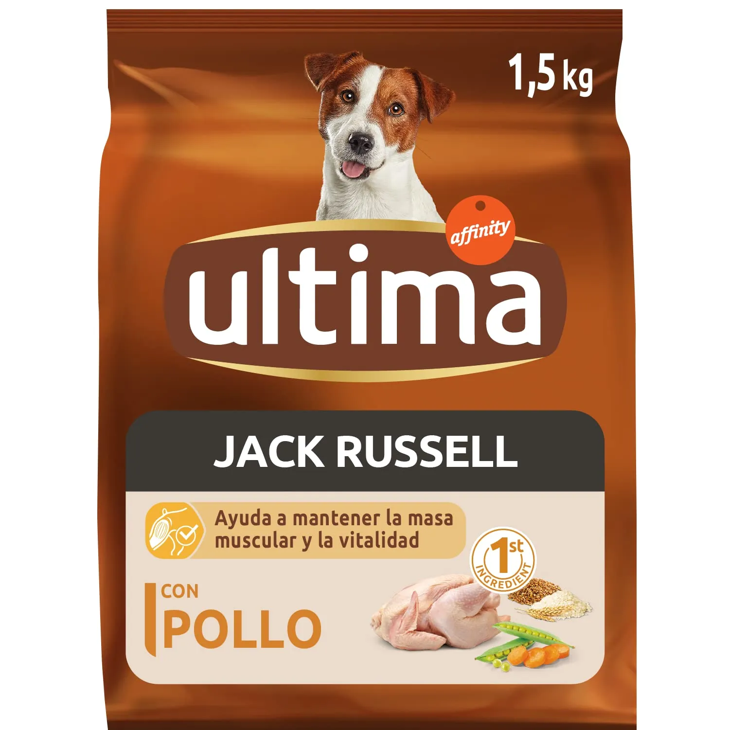 Ultima Taglia Piccola Jack Russell Pollo Crocchette per cani 8 x 800g (6,4kg) - immagine 2