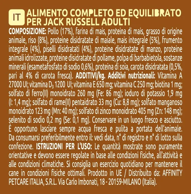 Ultima Taglia Piccola Jack Russell Pollo Crocchette per cani 8 x 800g (6,4kg) - immagine 5