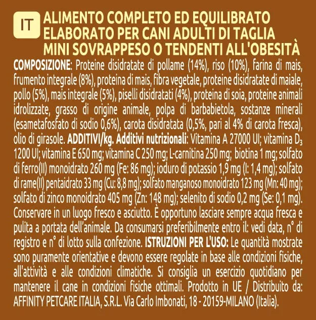 Ultima Taglia Piccola Light Pollo Crocchette per cani 8 x 800g - immagine 5