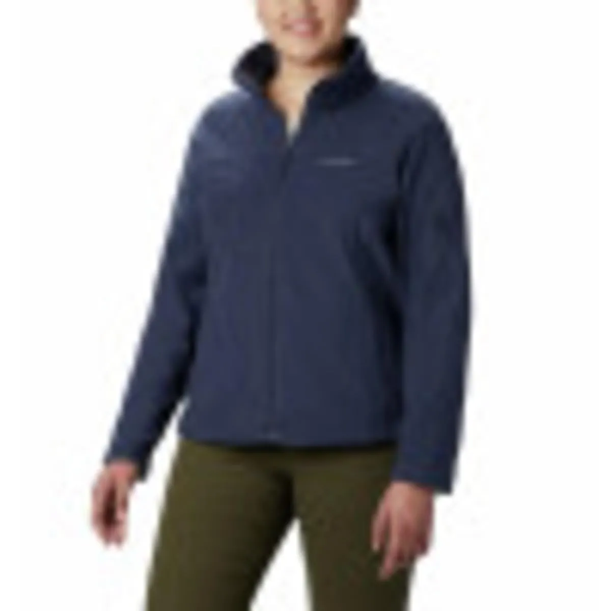 Columbia Fast Trek 2 Jacket, Women's Full Zip Fleece, Nocturnal, XXL - immagine 8