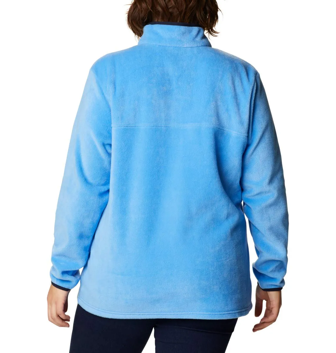 Columbia Benton Springs 1/2 Snap Pullover Fleece Jacket, Blu, XL Donna - immagine 7
