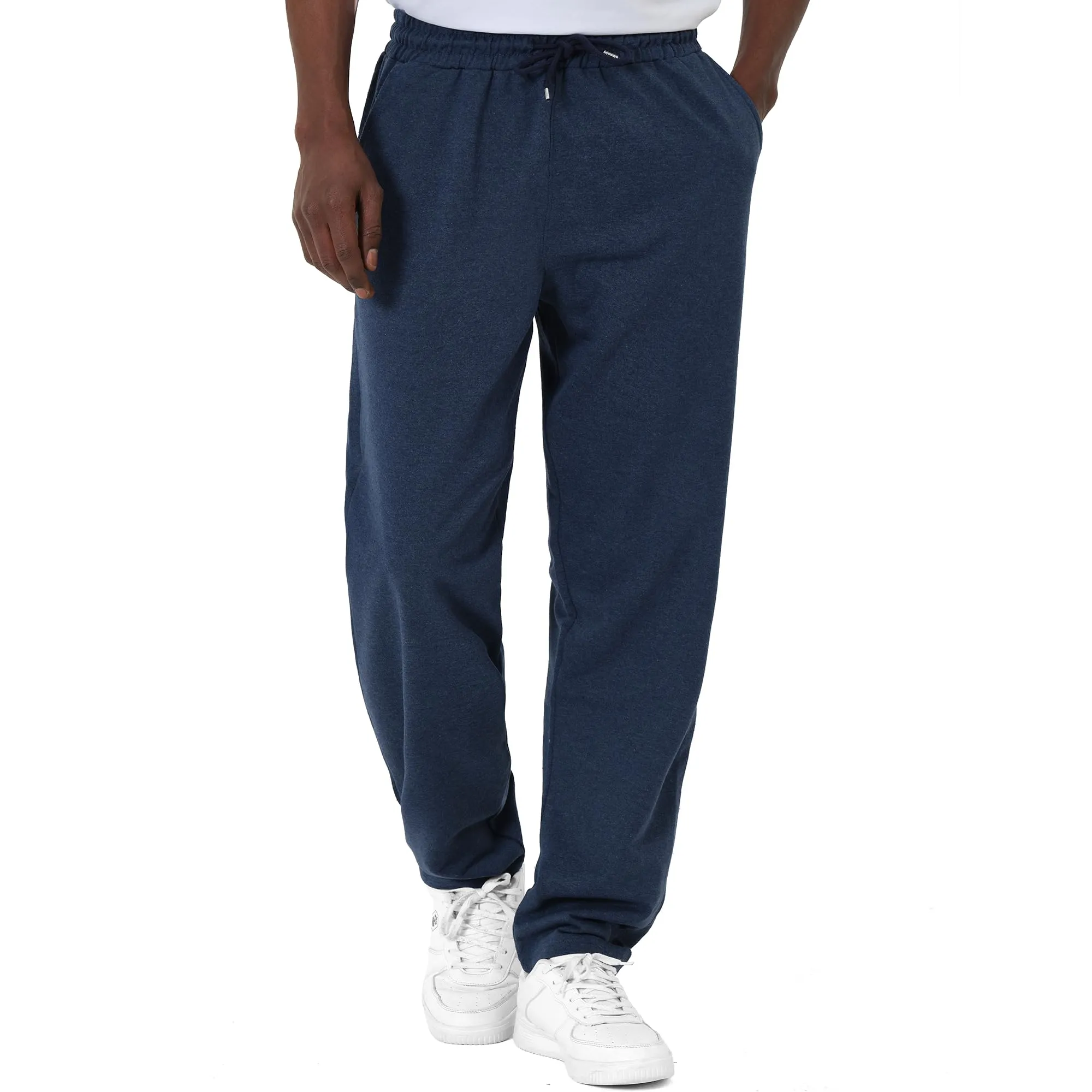 ROSS CAMP Pantaloni Tuta Uomo in Cotone Jogger Sportivi Lunghi - immagine 1