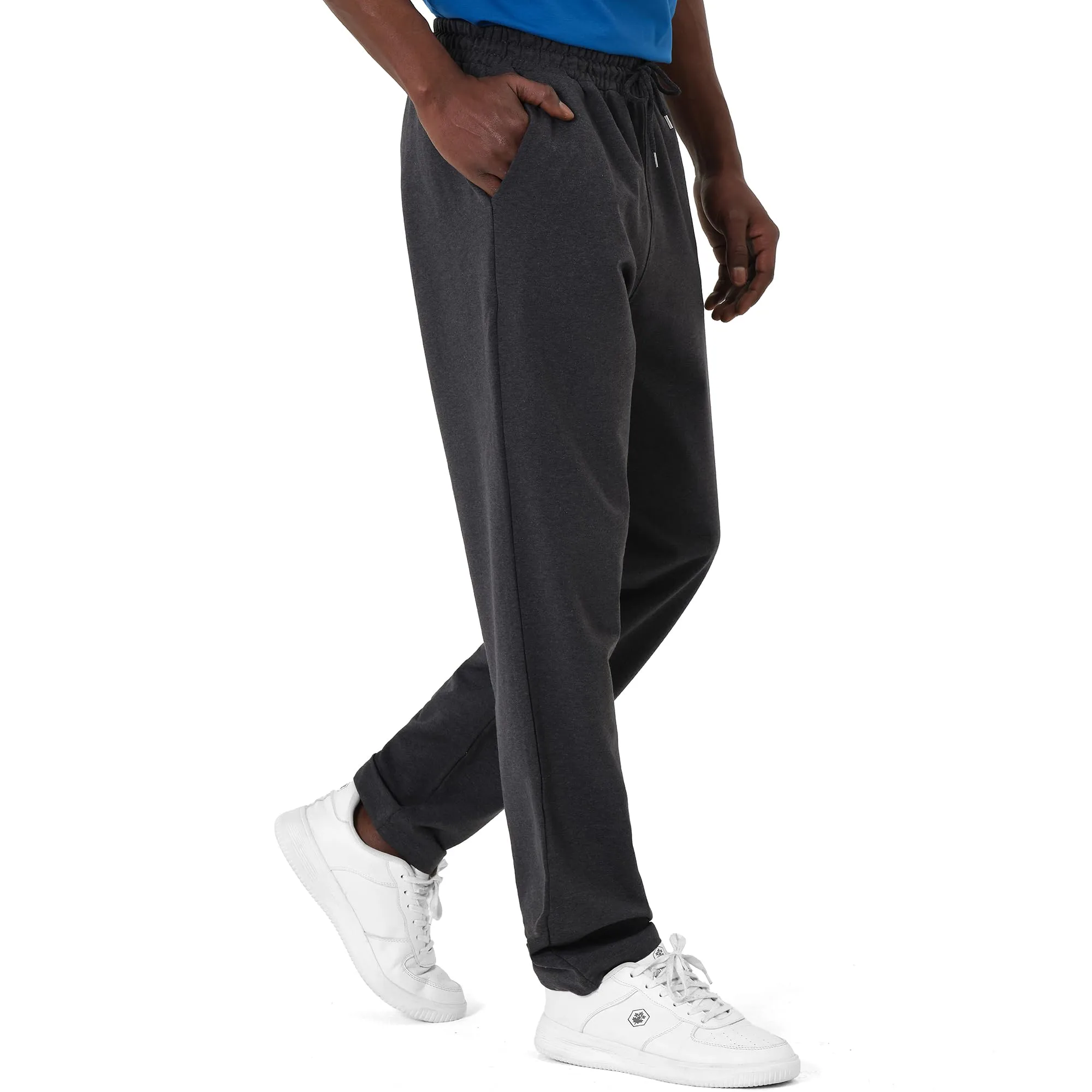 ROSS CAMP Pantaloni Tuta Uomo in Cotone Jogger Sportivi Lunghi - immagine 3
