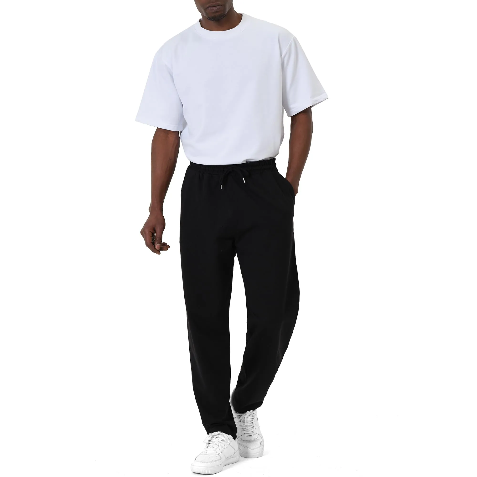 ROSS CAMP Pantaloni Tuta Uomo in Misto Cotone Jogger Sportivi - immagine 2