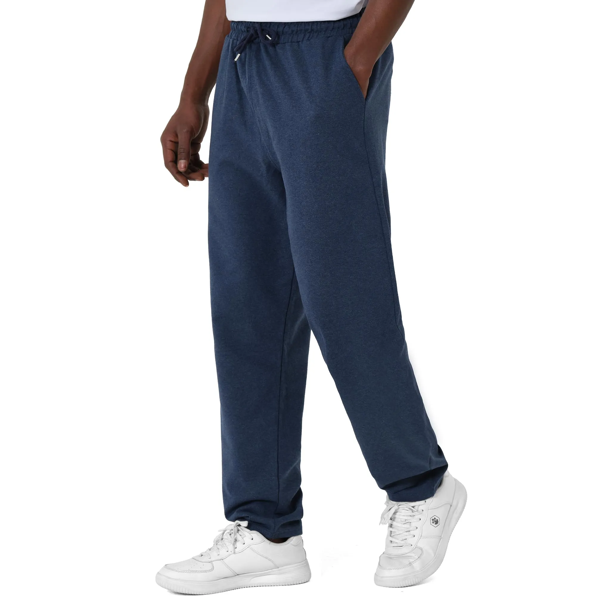 ROSS CAMP Pantaloni Tuta Uomo in Cotone Jogger Sportivi Lunghi - immagine 3