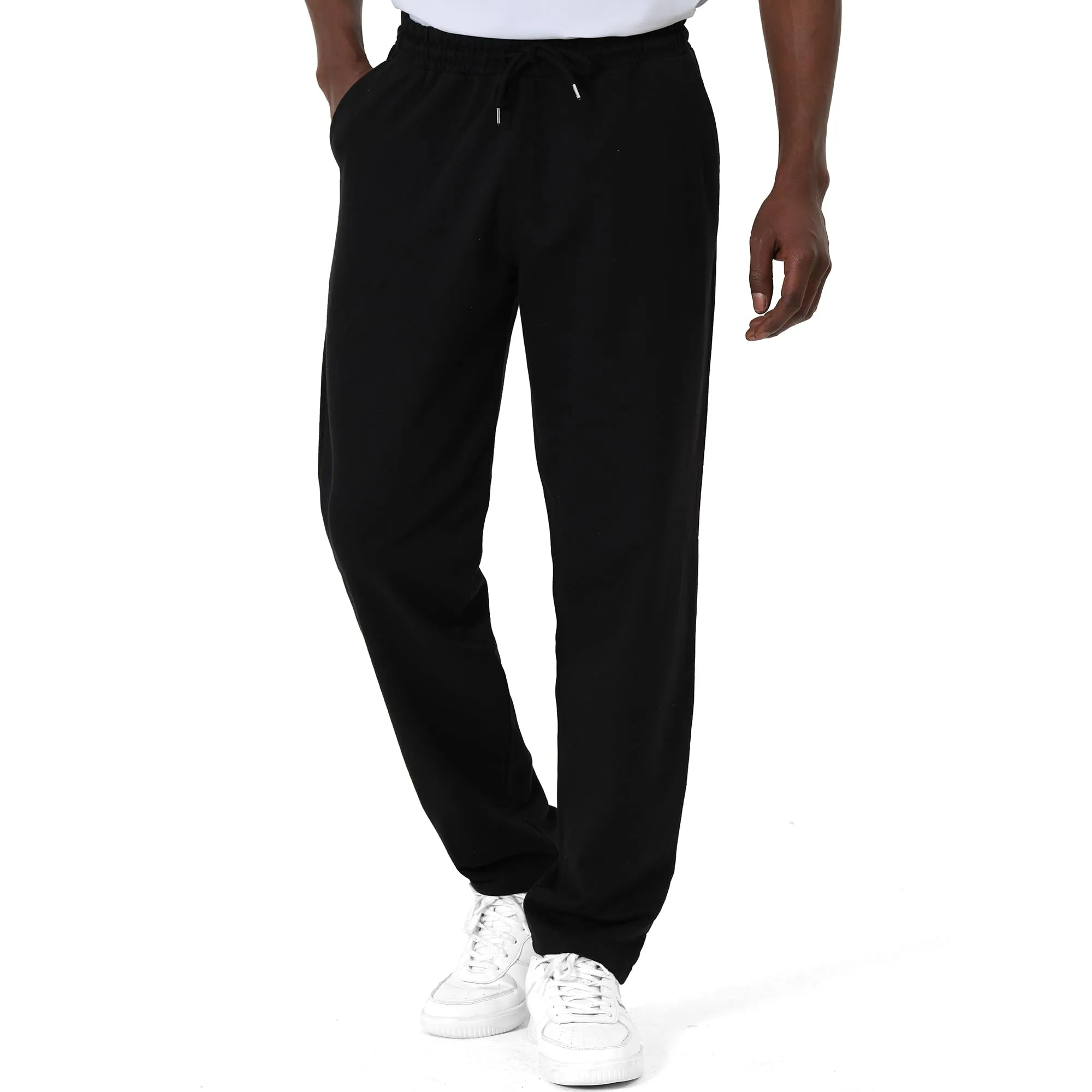 ROSS CAMP Pantaloni Tuta Uomo in Cotone Jogger Sportivi Lunghi - immagine 4