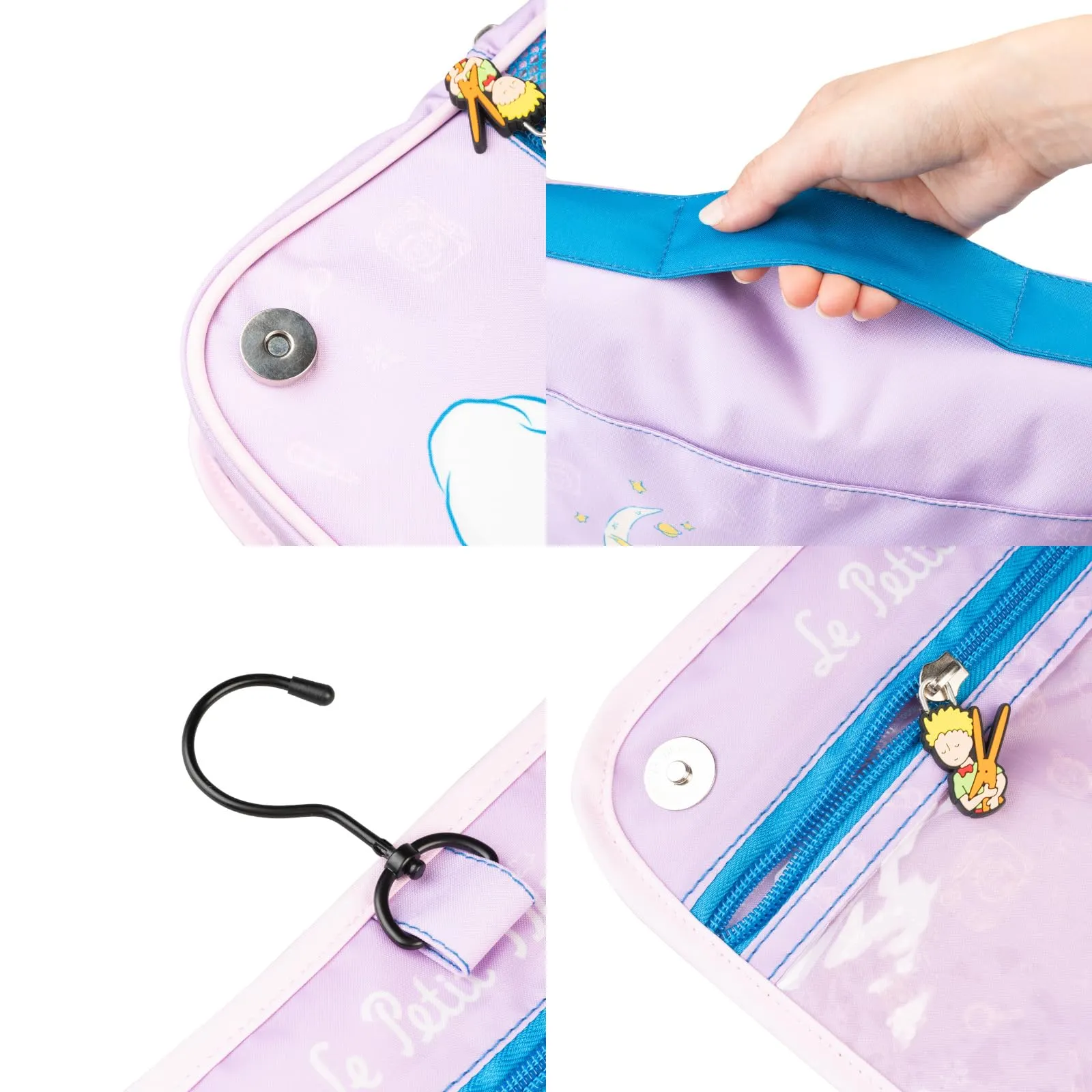 Grupo Erik Il Piccolo Principe Beauty Case da Viaggio Organizer Trucchi - immagine 2