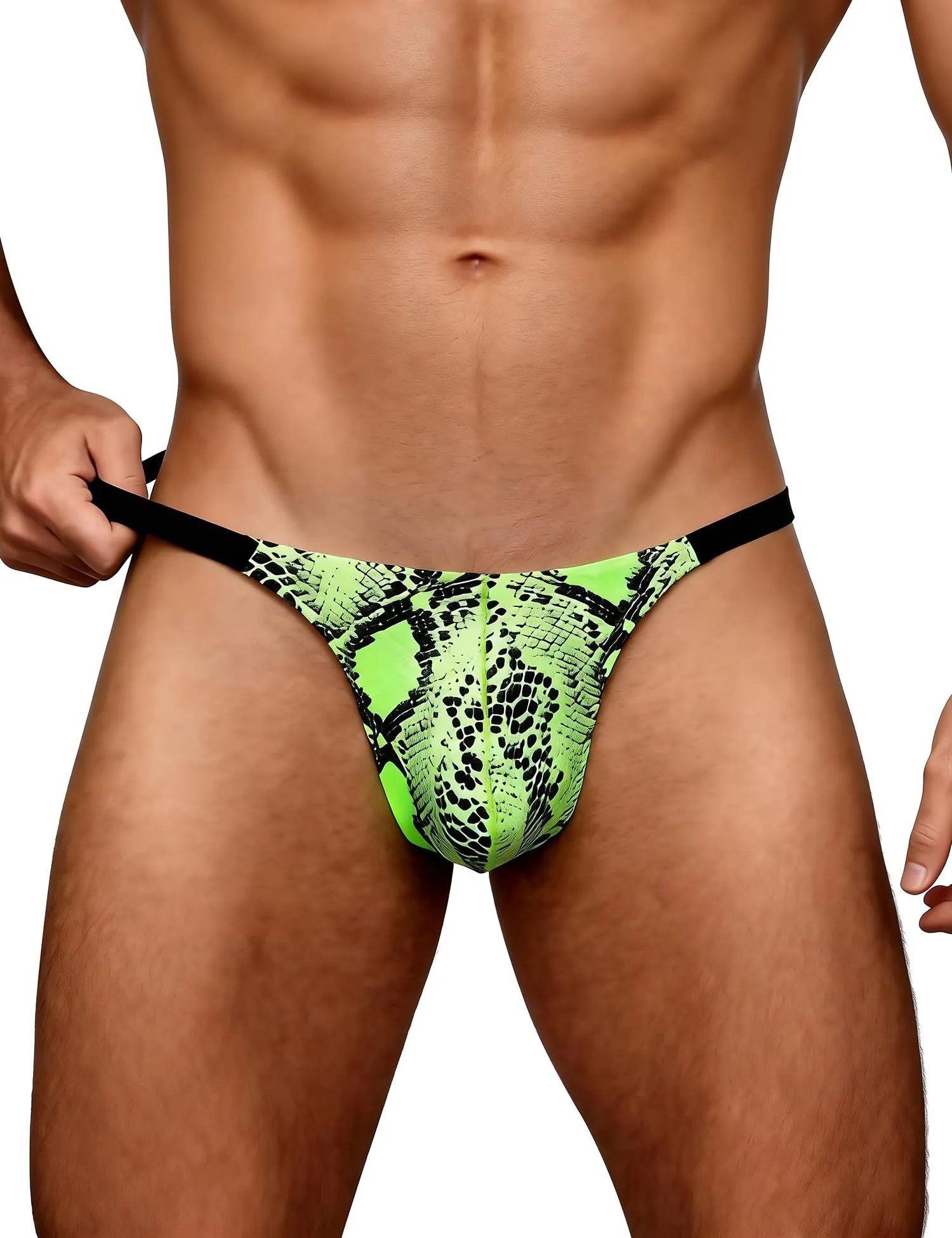 ohyeahlady Perizoma Filo Uomo XL, Verde - immagine 1