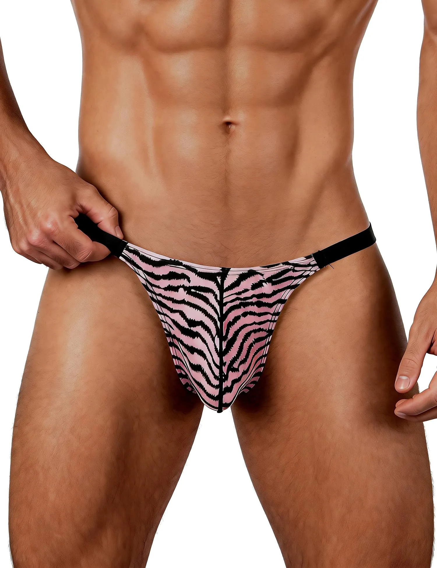 ohyeahlady Perizoma Filo Uomo Sexy Micro, Rosa, Taglia S - immagine 1