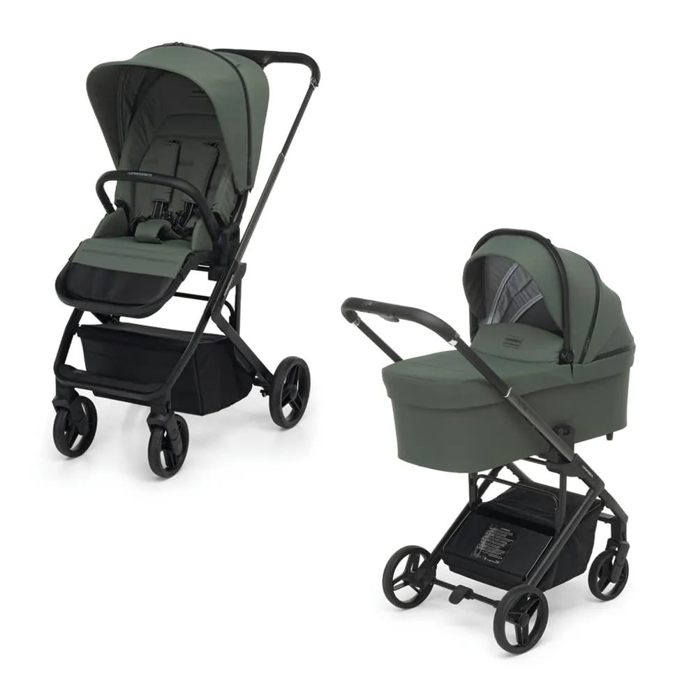 Foppapedretti Tictoc Duo Passeggino e Navicella, Olive - immagine 1