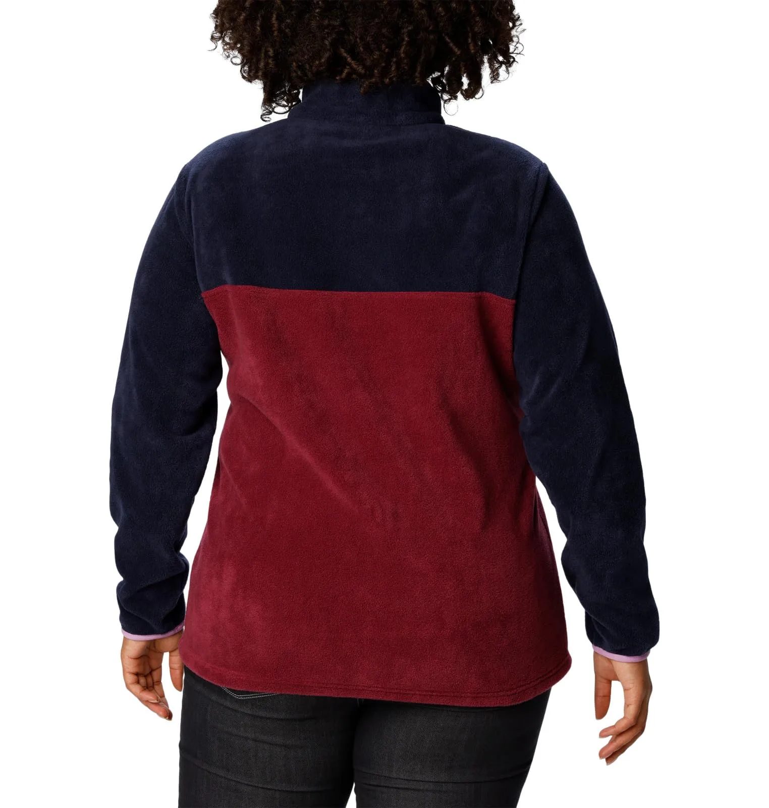Columbia Benton Springs Women's Half-Snap Pullover - Marionberry/Dark Nocturnal/Gumdrop, XXL - immagine 8
