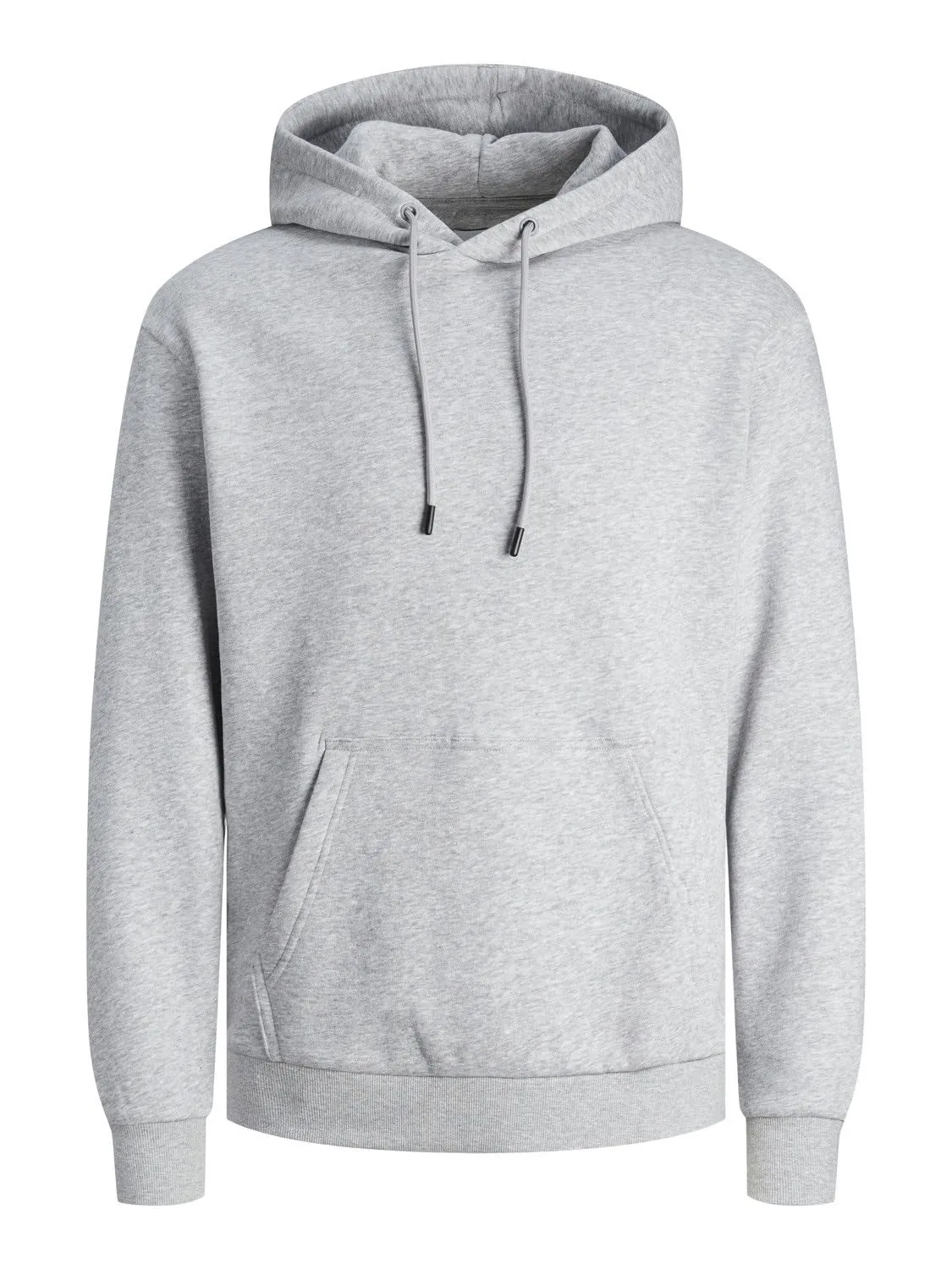 Jack & Jones Felpa con Cappuccio Uomo, Grigio Chiaro, S - immagine 1