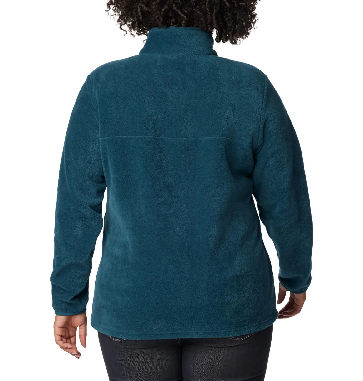 Columbia Benton Springs Pullover da Donna, Pile, Onda Notturno, S - immagine 8