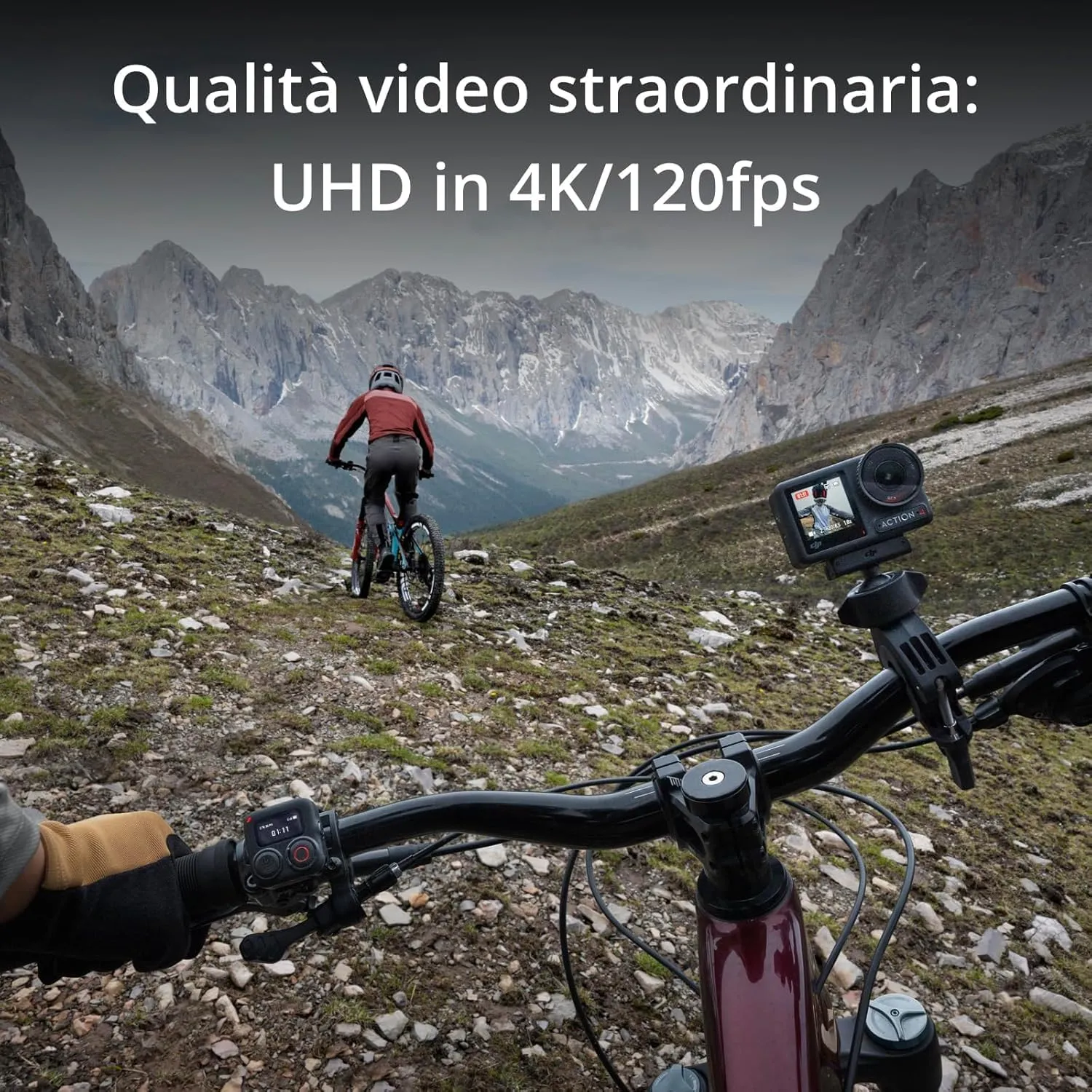 DJI Osmo Action 4 Combo Standard 4K/120fps - immagine 5