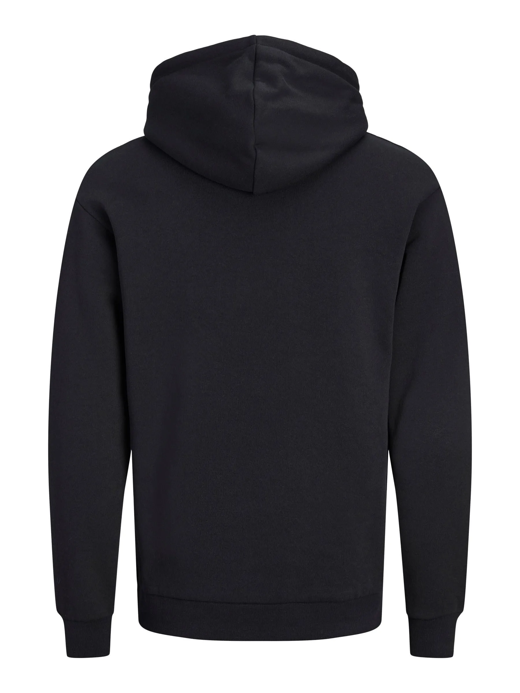 Jack & Jones Felpa con Cappuccio Uomo - Nero, L - immagine 7