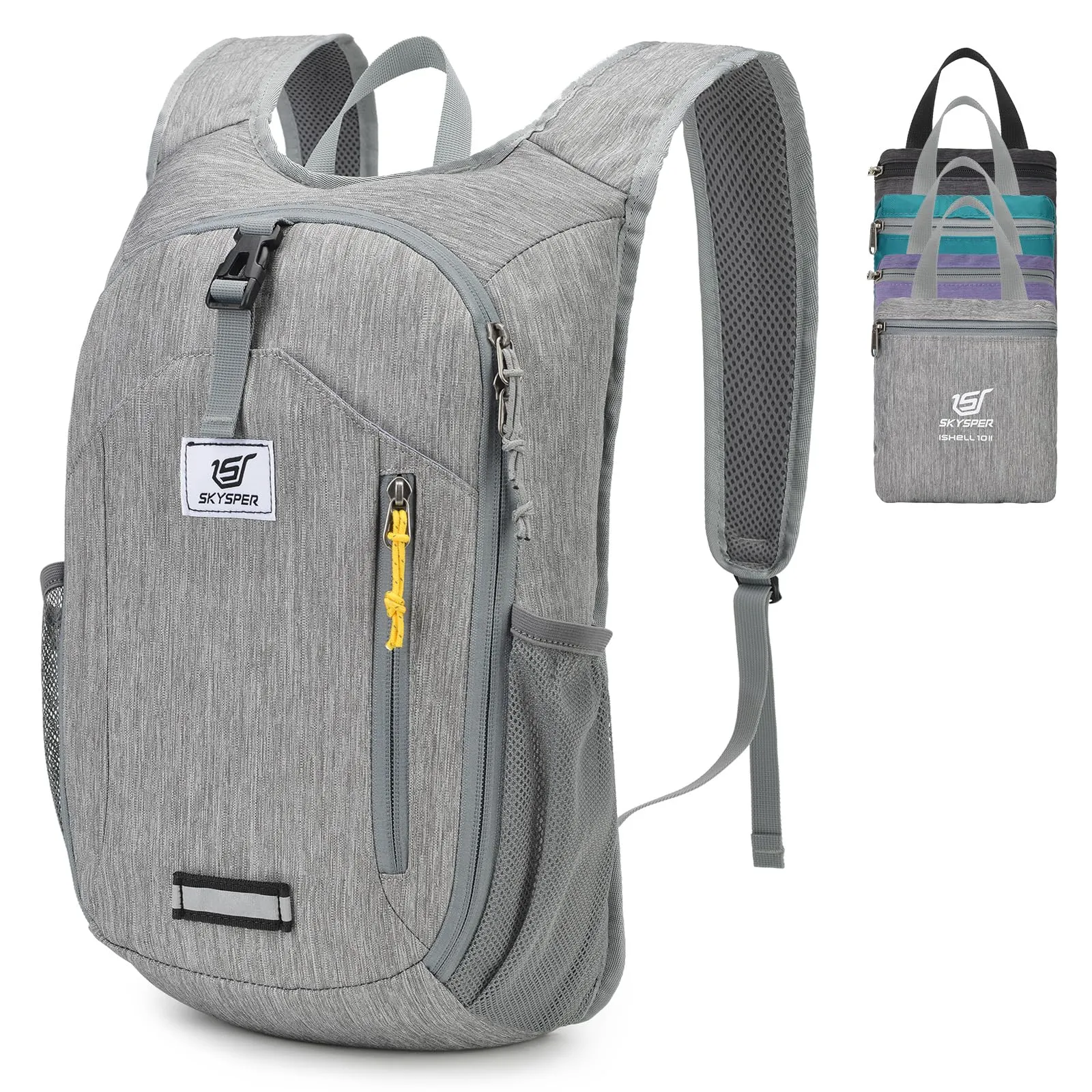 SKYSPER Zaino Pieghevole 10L Ultra Leggero Richiudibile - immagine 1