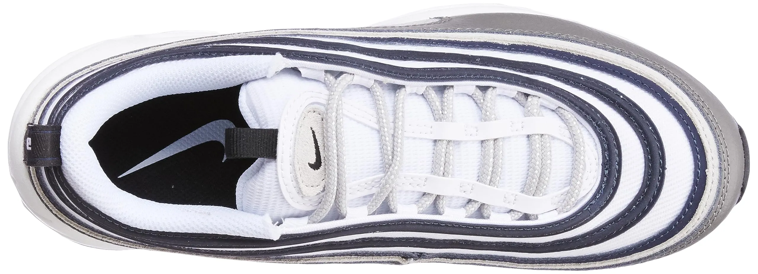 Nike Air Max 97 Black/Clear Emerald-White Flat Pewter White Light Bone 001 - immagine 6