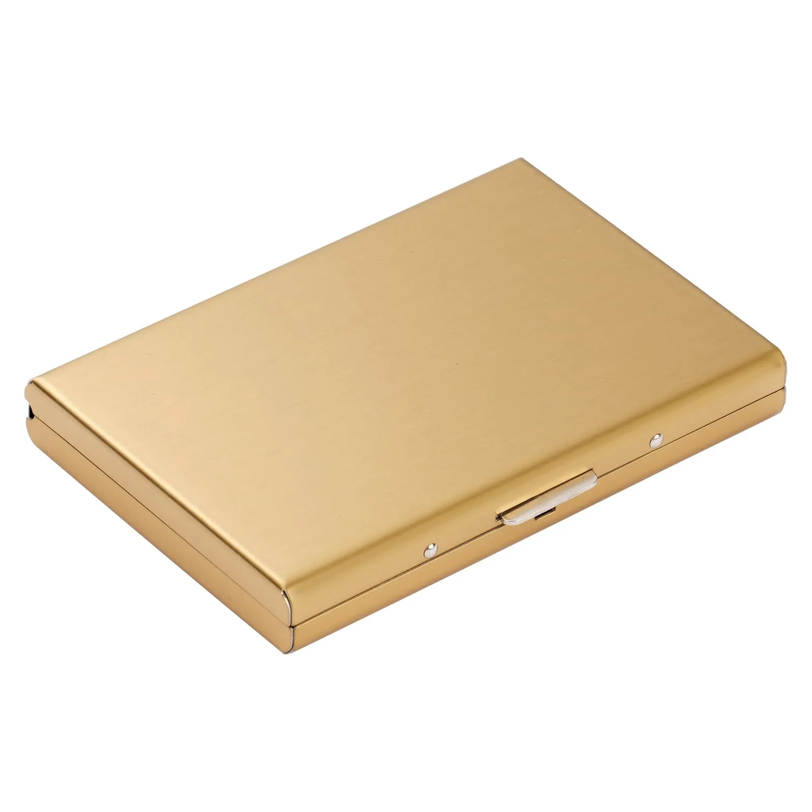 Vicloon Porta Carte di Credito in Acciaio Inossidabile Anti RFID e NFC, Oro - immagine 8