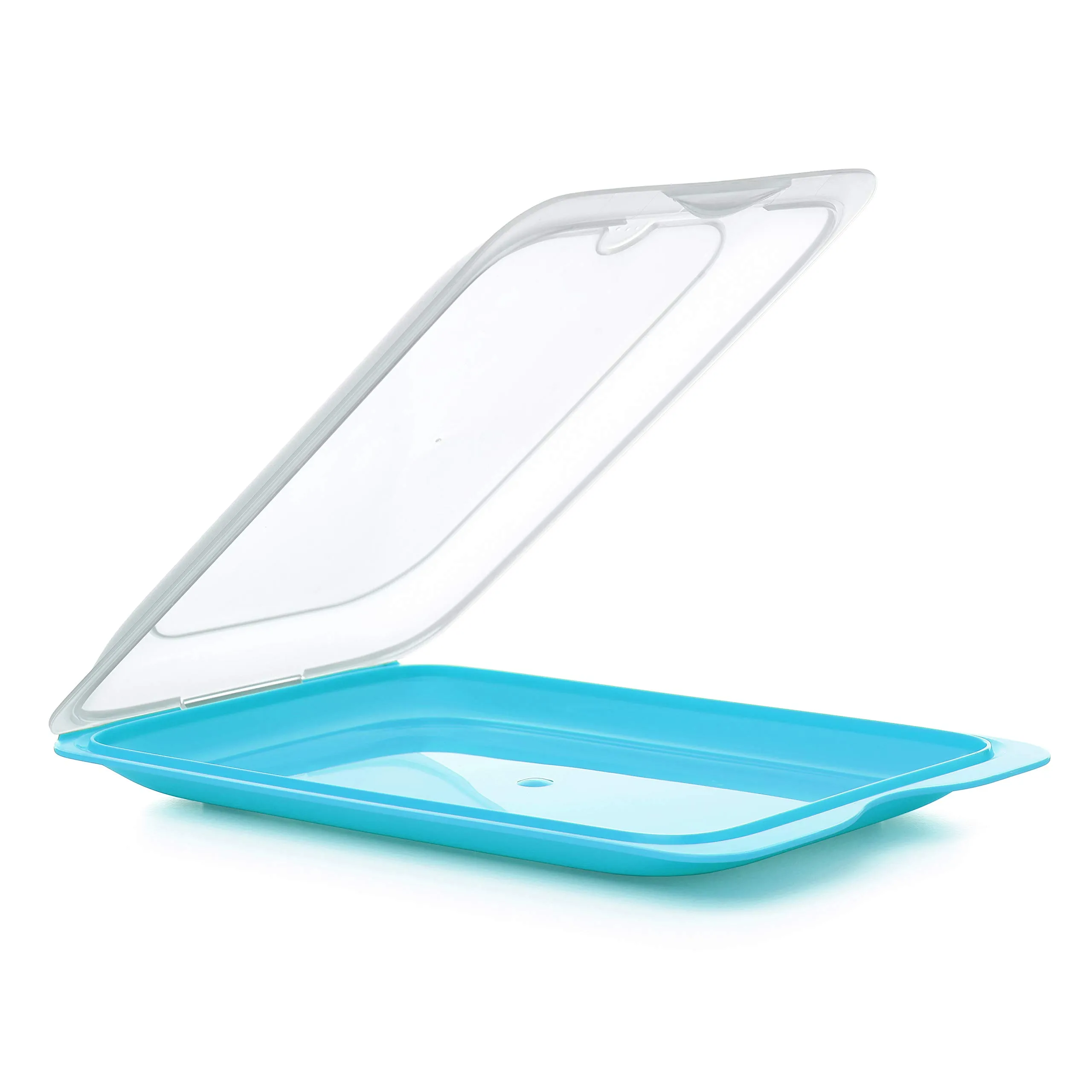 TATAY Porta Affettati Fresh, Set di 3, 17x3,2x25,2cm, Turchese - immagine 1