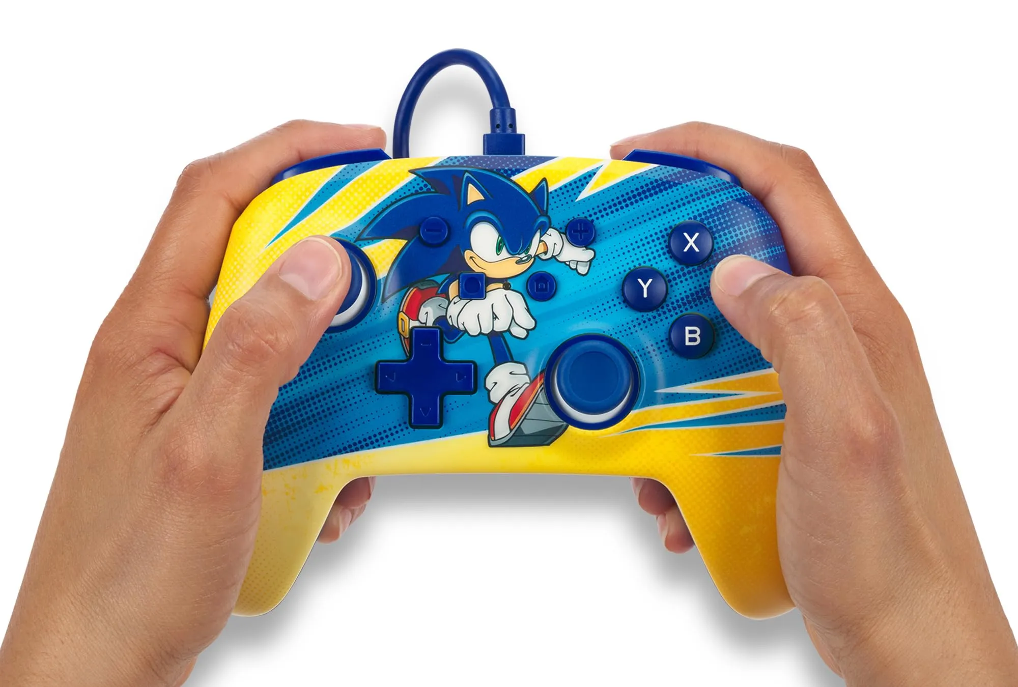 PowerA Controller Cablato Avanzato per Nintendo Switch - Sonic Boost - immagine 2