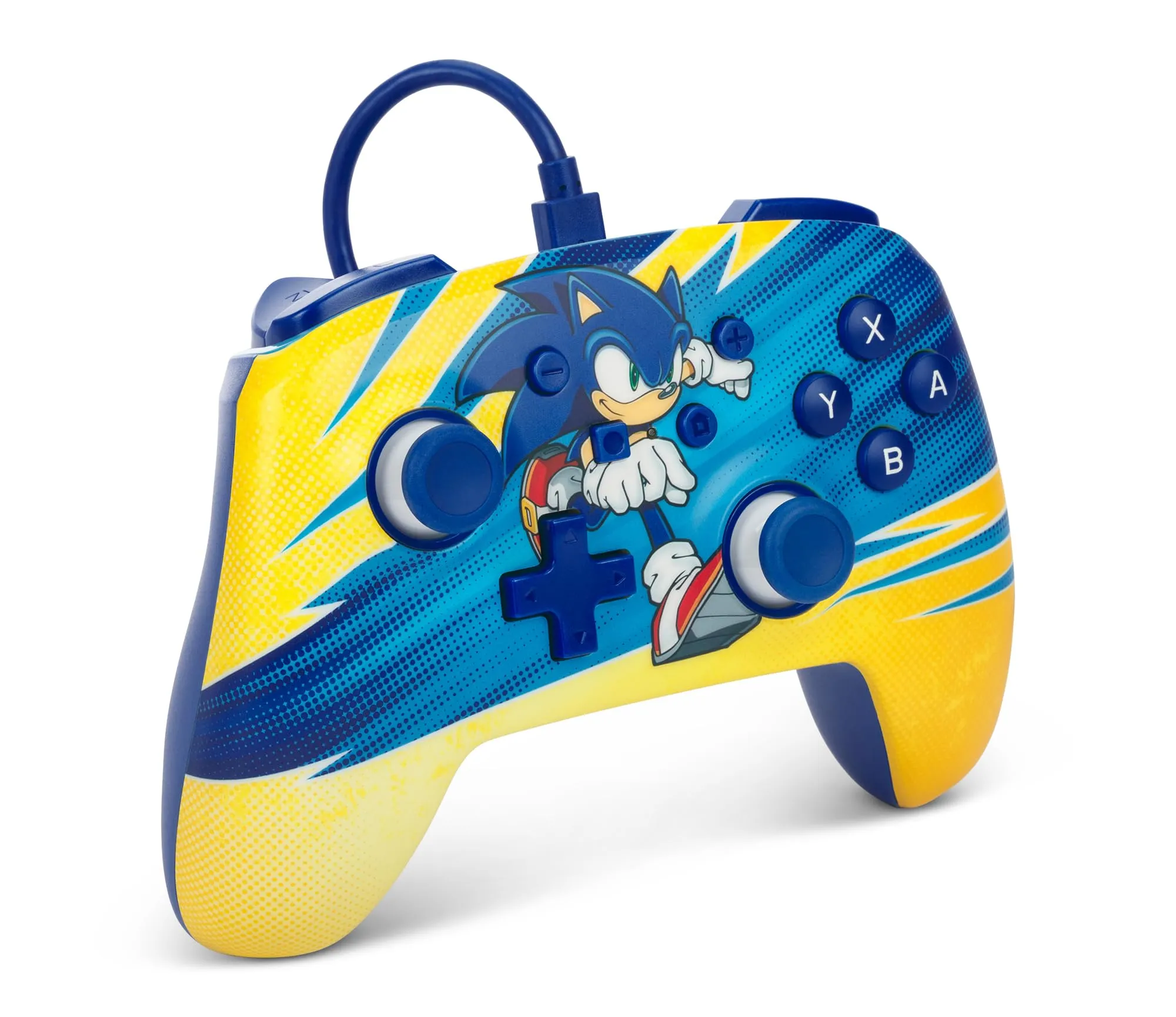 PowerA Controller Cablato Avanzato per Nintendo Switch - Sonic Boost - immagine 4