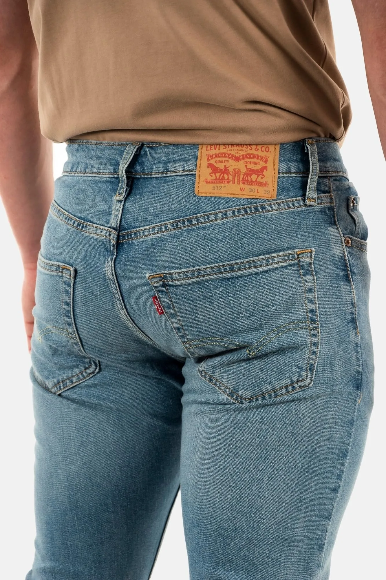 Levi's 512 Slim Taper Jeans, Worn To Ride Adv, 34W / 32L - immagine 5