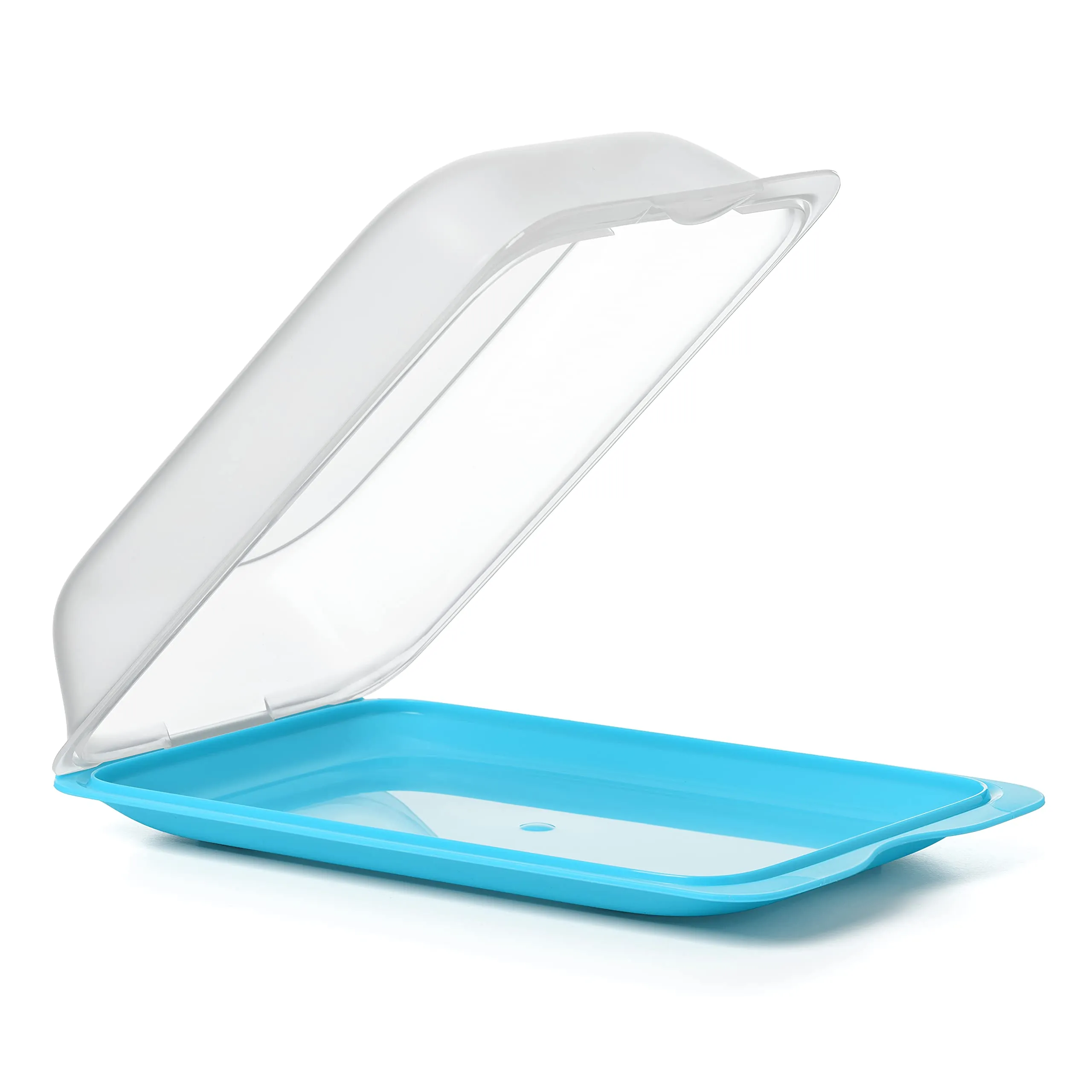 TATAY Porta Affettati Fresh, Set di 3 Maxi, 17x6,2x25,2cm, Turchese - immagine 2