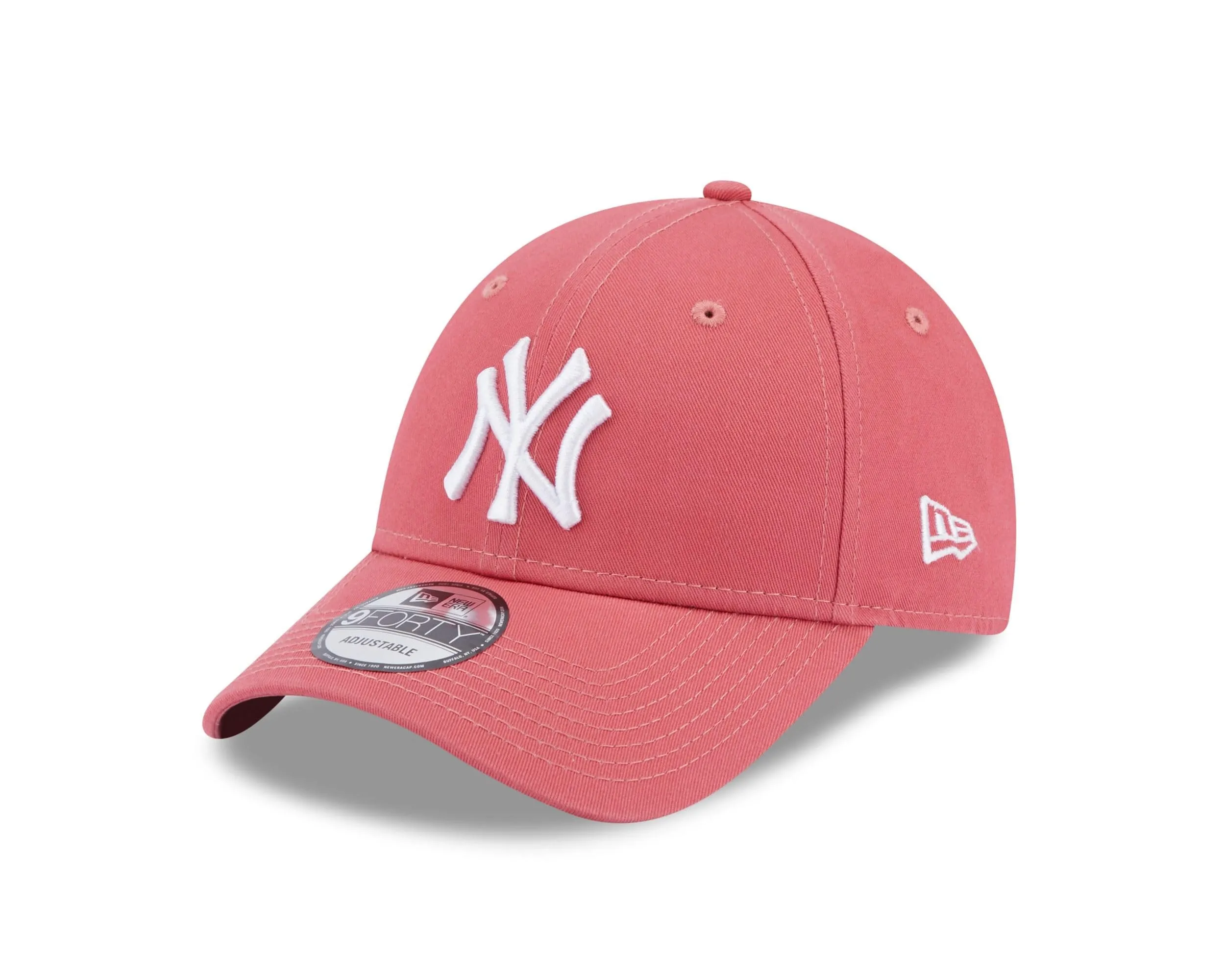 New Era York Yankees MLB League Essential 9Forty Adjustable Cap - Pink - One Size - immagine 1