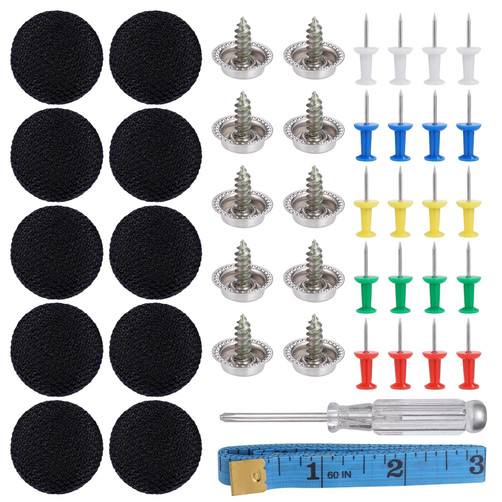Zocipro Kit Riparazione Cielo Auto, 65 Pezzi - immagine 1