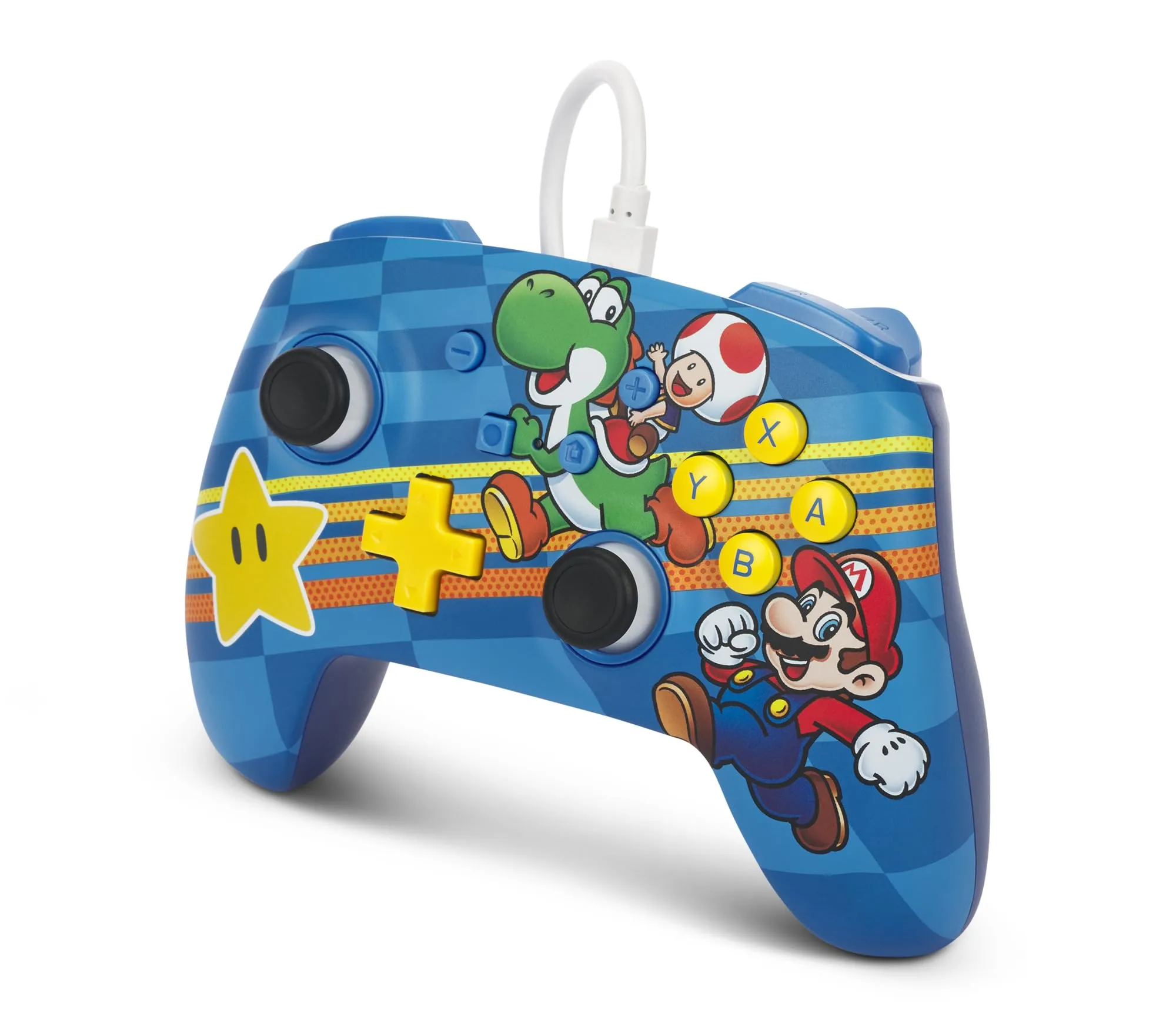 PowerA Controller Cablato Avanzato per Nintendo Switch - Amici del Mushroom Kingdom - immagine 6
