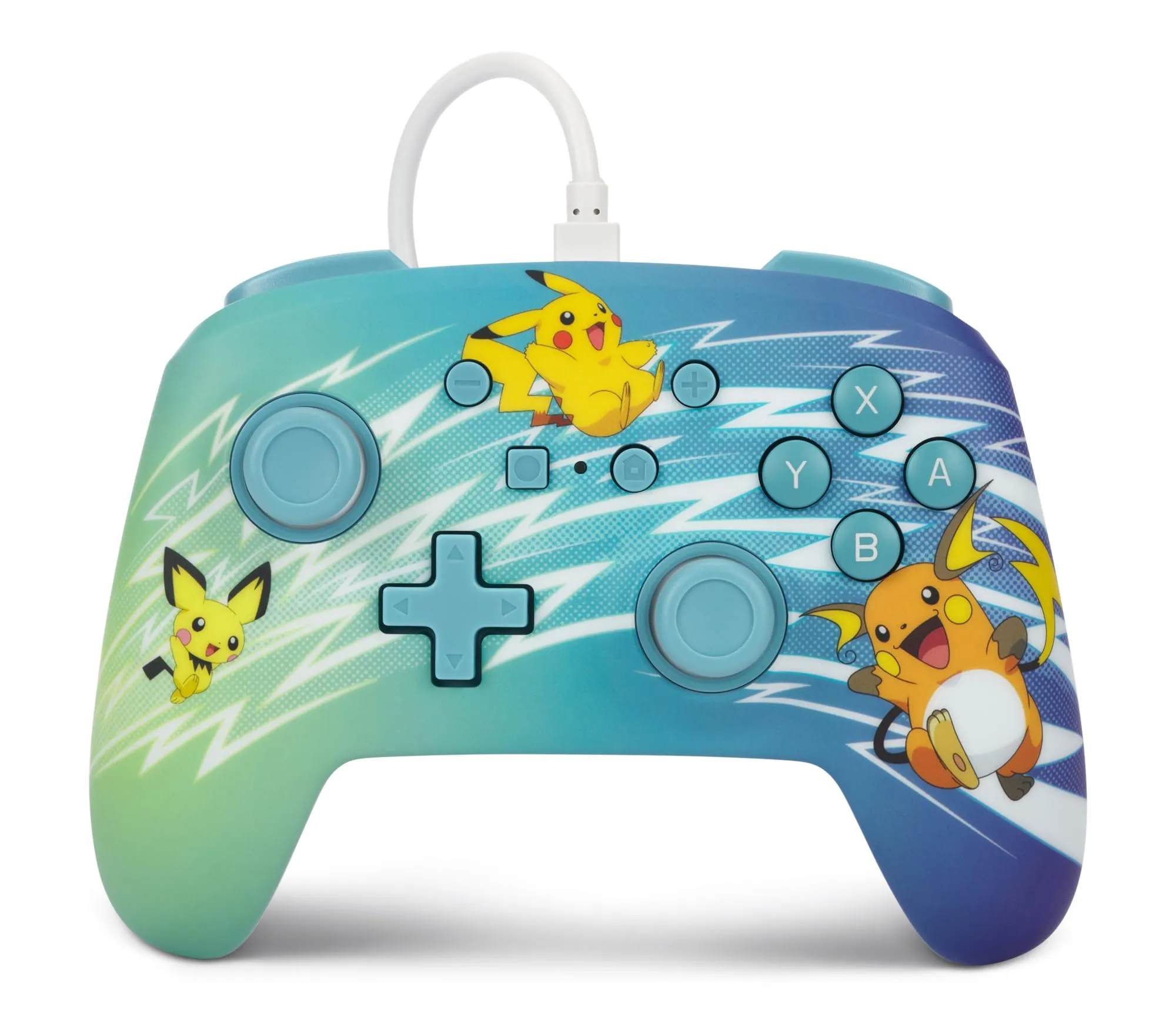 PowerA Controller Cablato Avanzato per Nintendo Switch - Evoluzione di Pikachu - immagine 1