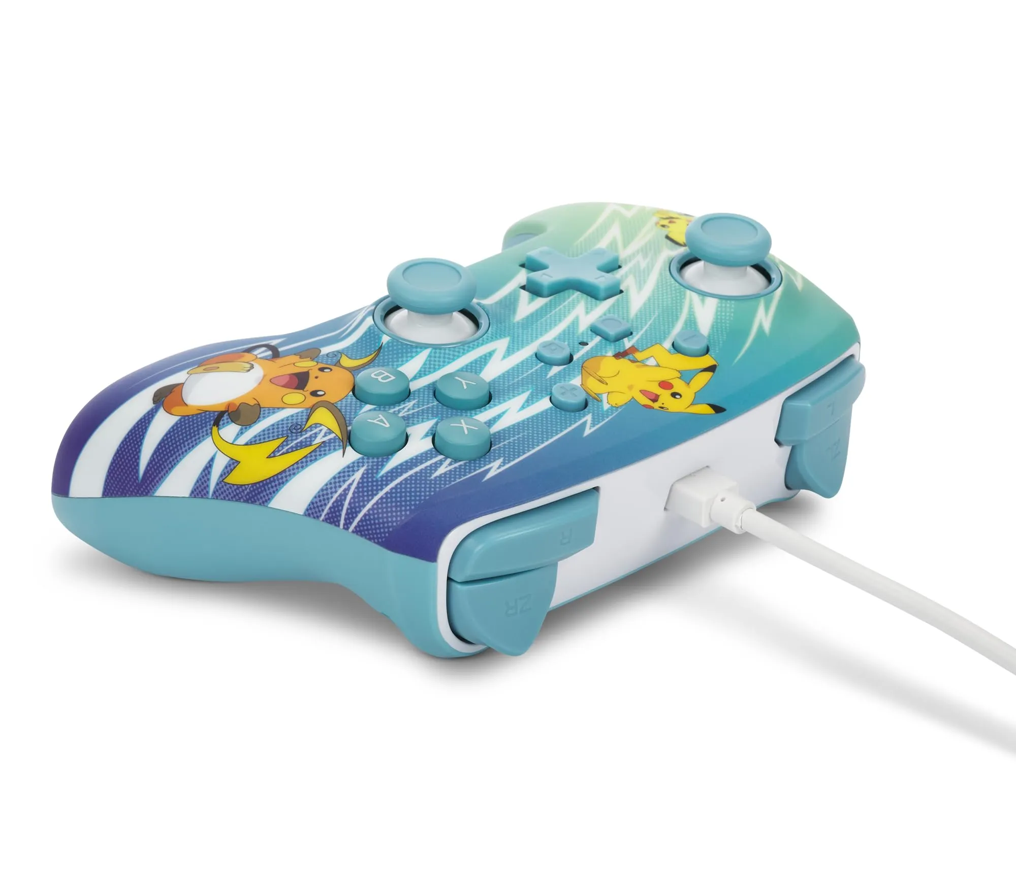 PowerA Controller Cablato Avanzato per Nintendo Switch - Evoluzione di Pikachu - immagine 6