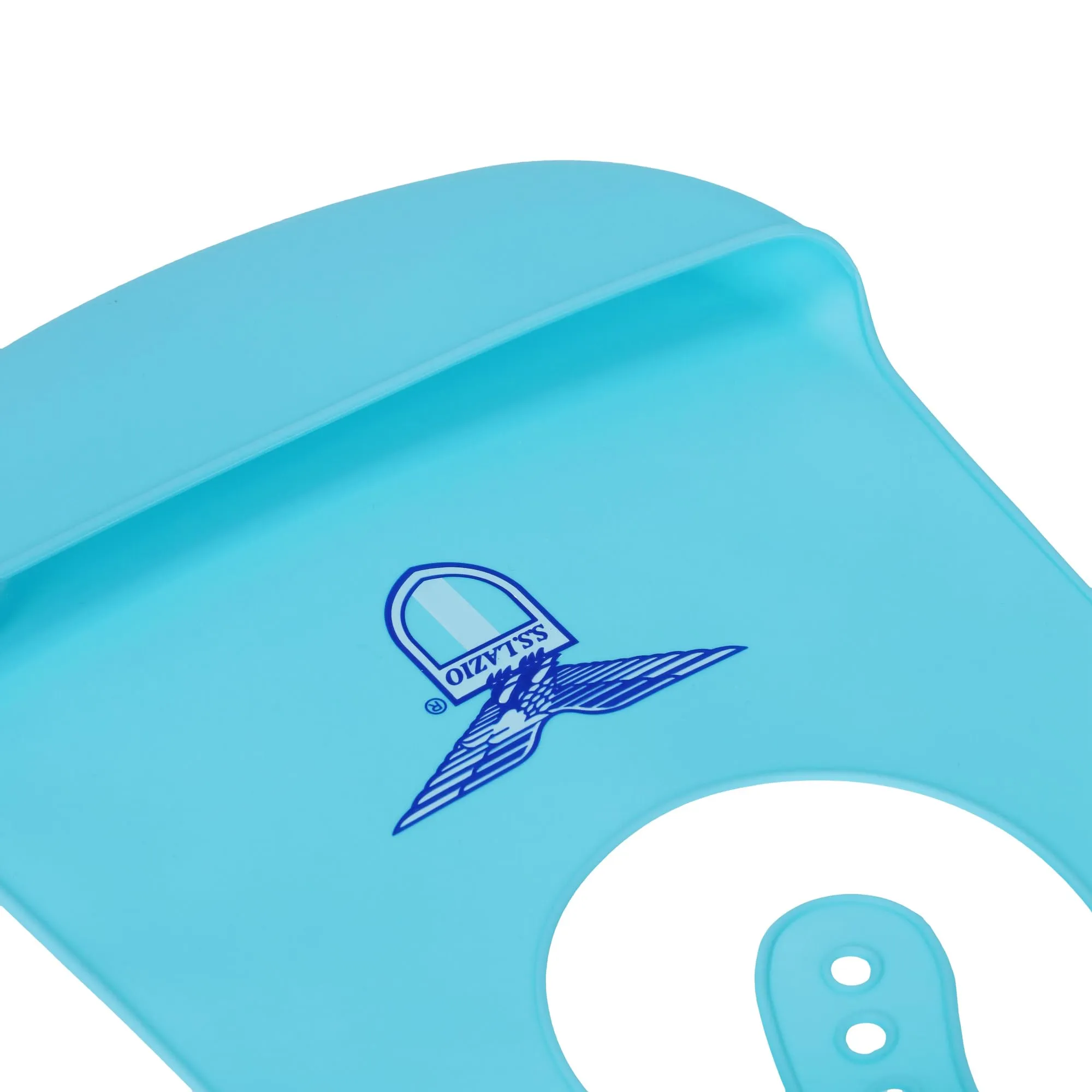 SS Lazio Bavaglino in Silicone per Bambini e Neonati, Celeste - immagine 3