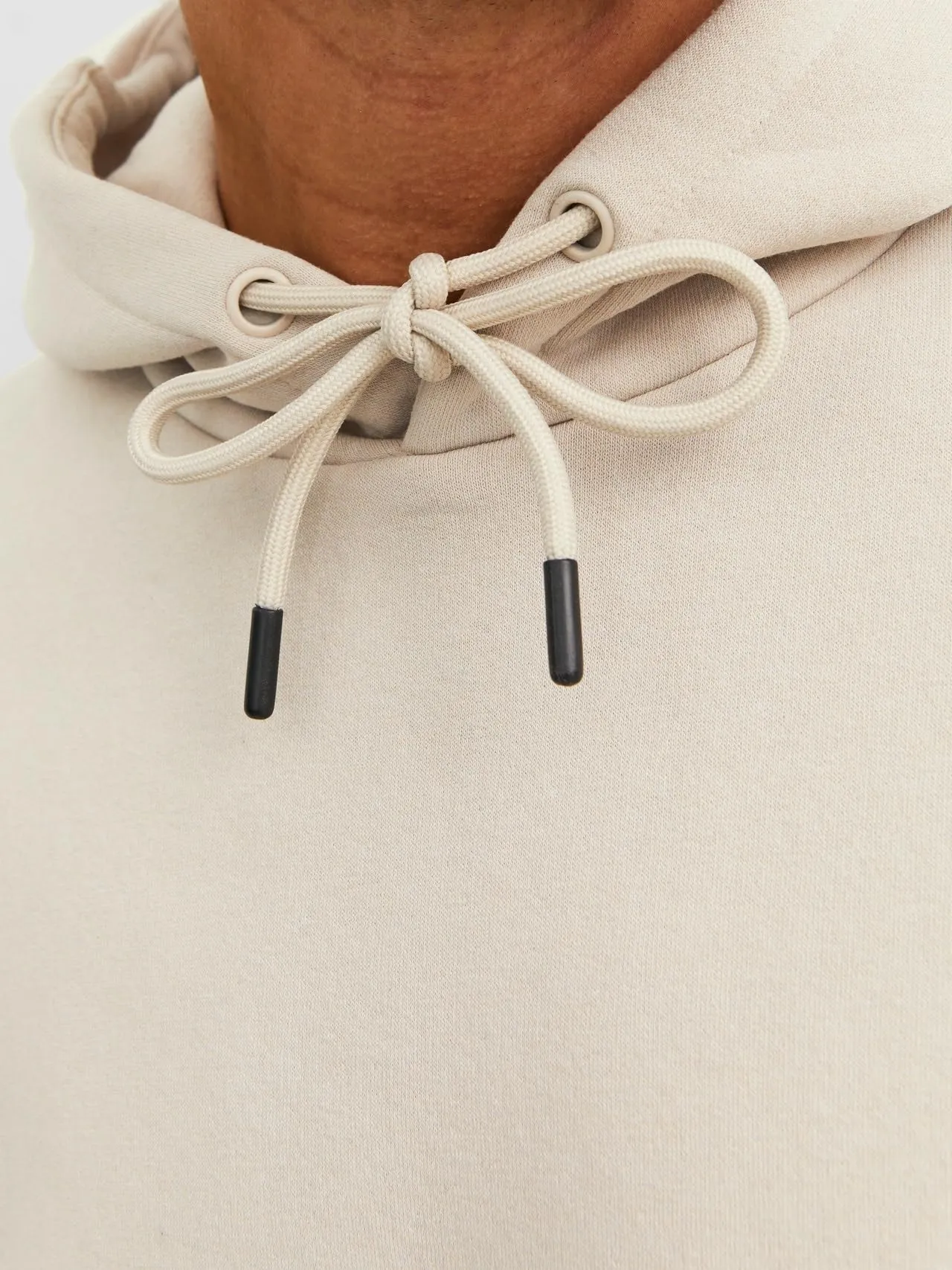 Jack & Jones Felpa con Cappuccio Uomo, Crema, L - immagine 6