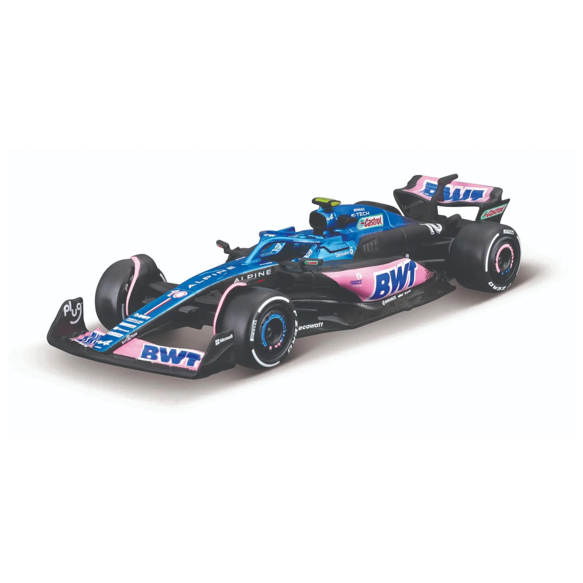 Bburago Renault Alpine A523 Pierre Gasly #10 2023 1:43 Scale Model Car - immagine 1