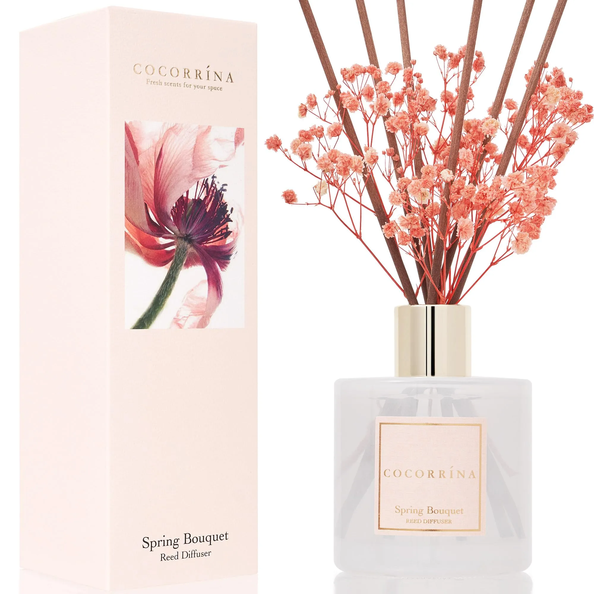 Cocorrína Diffusore Profumo Ambiente Bouquet di Primavera, 200ml - immagine 2