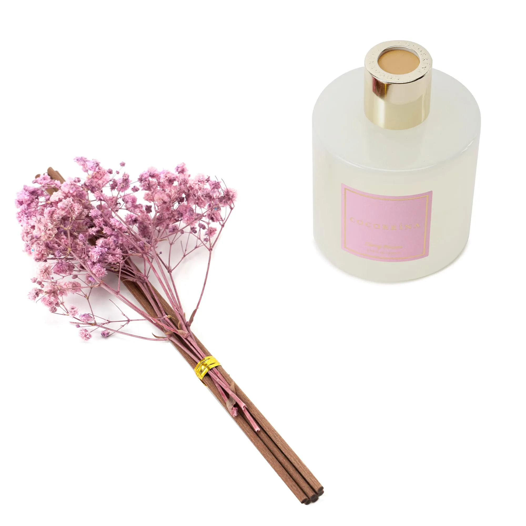 COCORRÍNA Diffusore Profumo Ambiente Fiori di Ciliegio, 200ml con Bastoncini - immagine 3