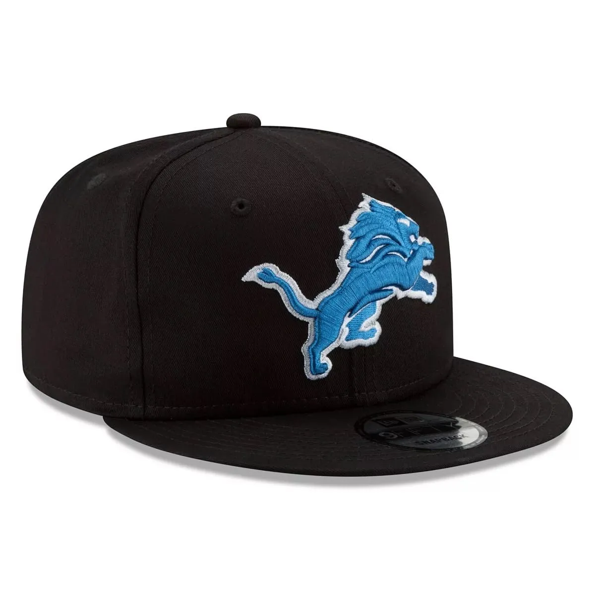 New Era NBA 9Fifty Snapback Detroit Lions Nero, Taglia Unica - immagine 3