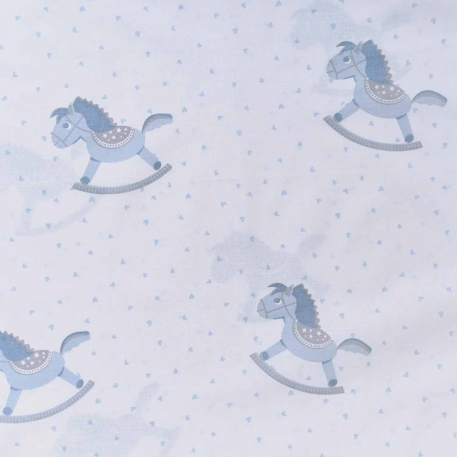 TRAMAS+ Set di Lenzuola per Culla e Miniculla 100% Cotone, 3 Pezzi, 60x120 cm, Caballitos - immagine 3