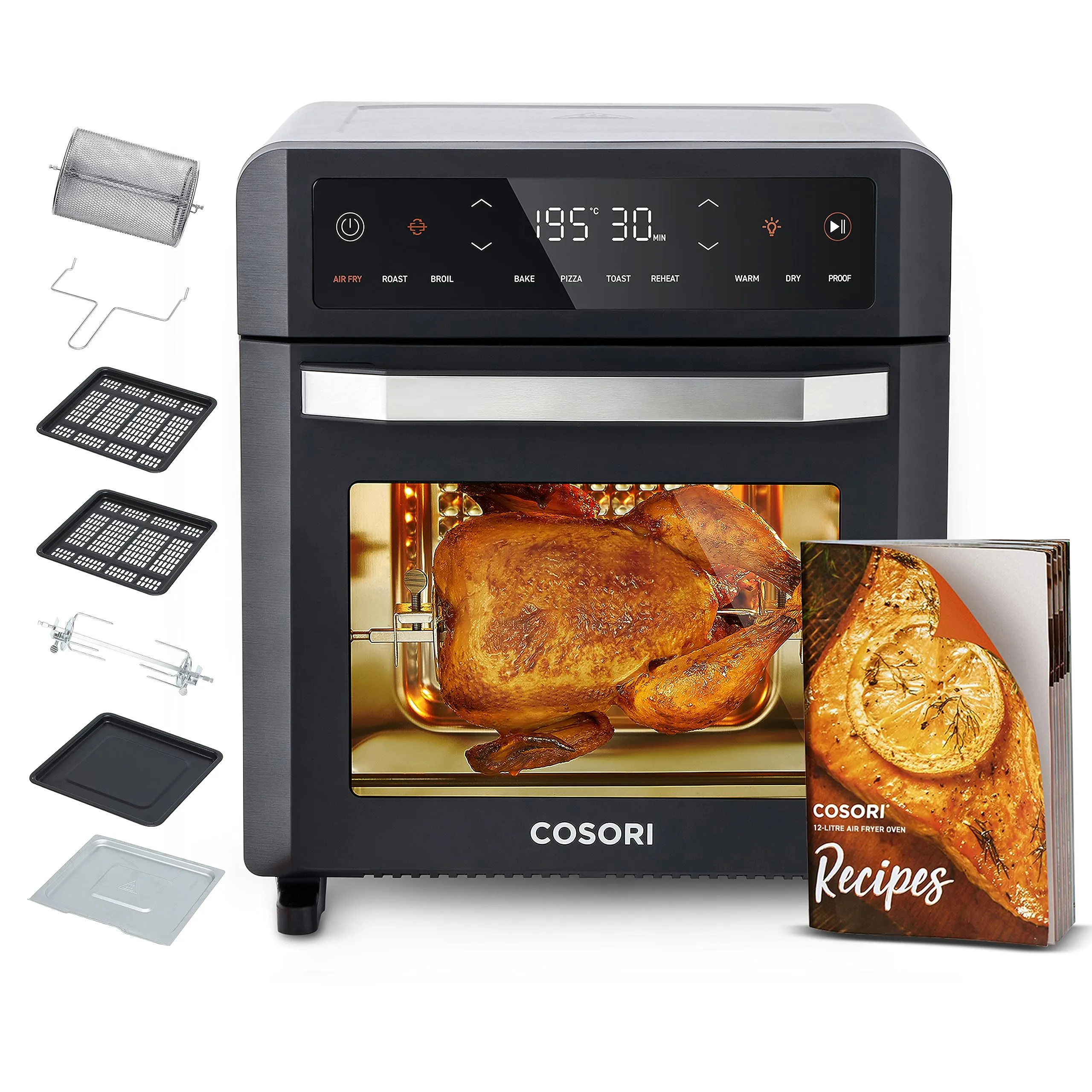 Cosori Friggitrice ad Aria 12 Litri, Doppia Resistenza, Forno Elettrico CAF-R121 - immagine 1