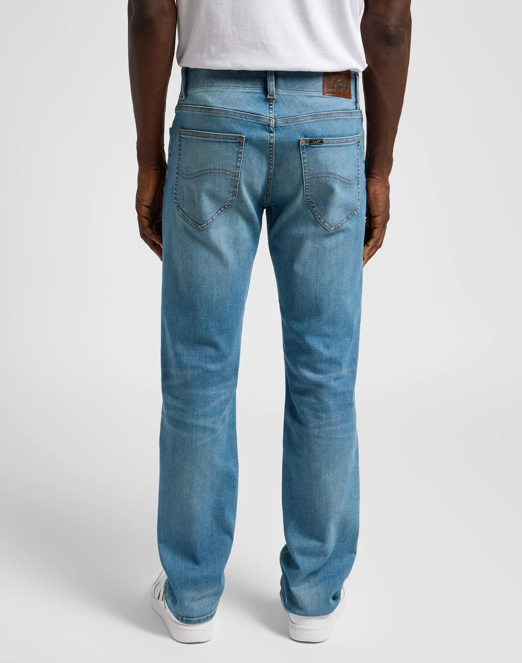 Lee Straight Fit Jeans Uomo, Jaire, 33W / 30L - immagine 2