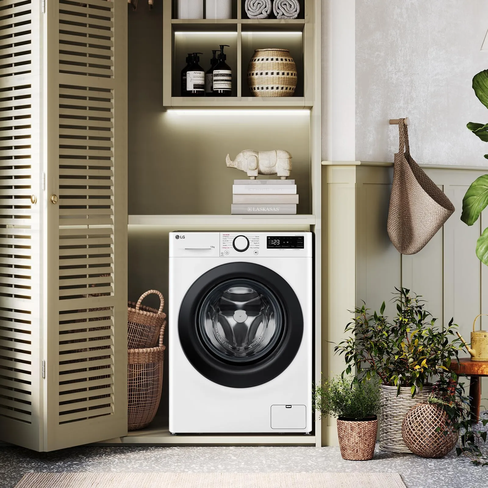 LG F4R3011NSWB Lavatrice AI DD 11kg 1400 giri Bianca - immagine 3