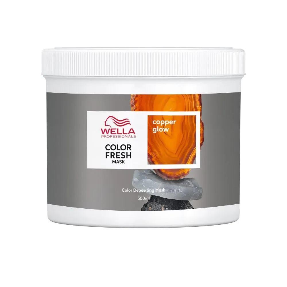 Wella Professionals Color Fresh Mask Copper Glow, 500ml - immagine 1