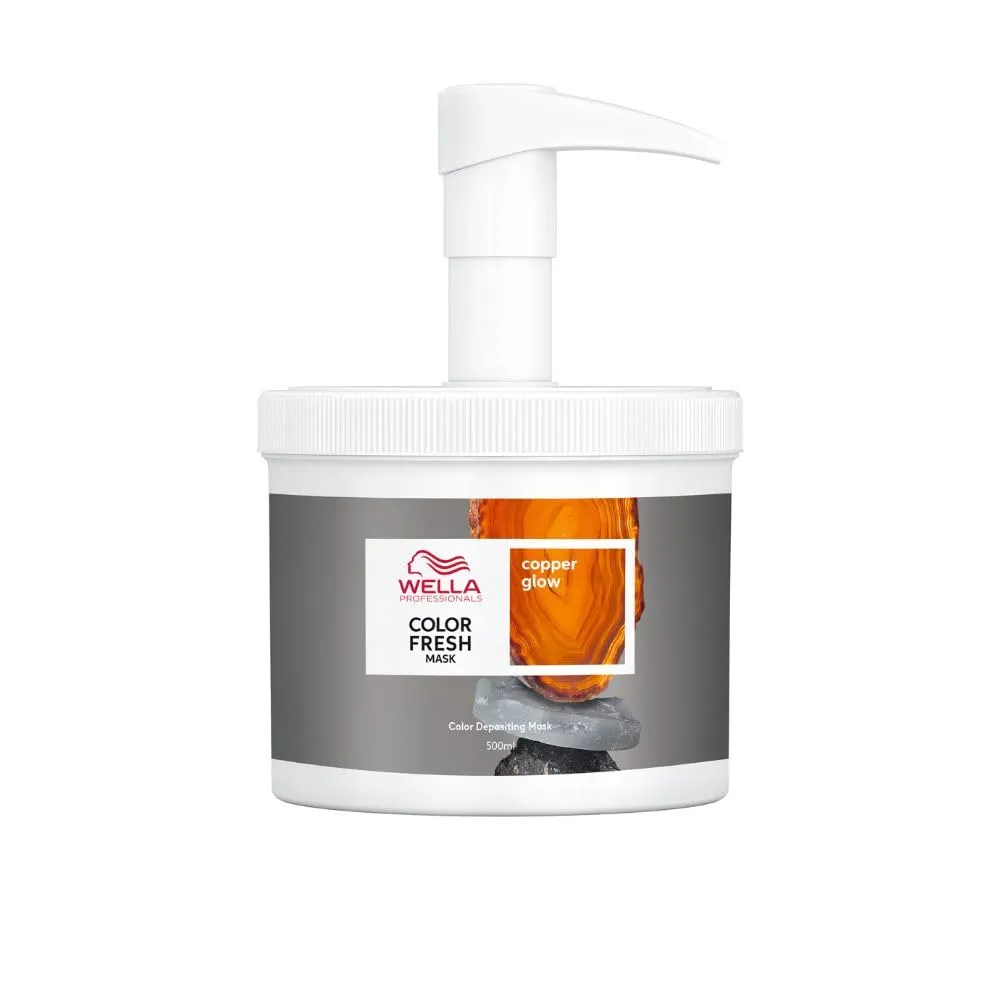 Wella Professionals Color Fresh Mask Copper Glow, 500ml - immagine 2
